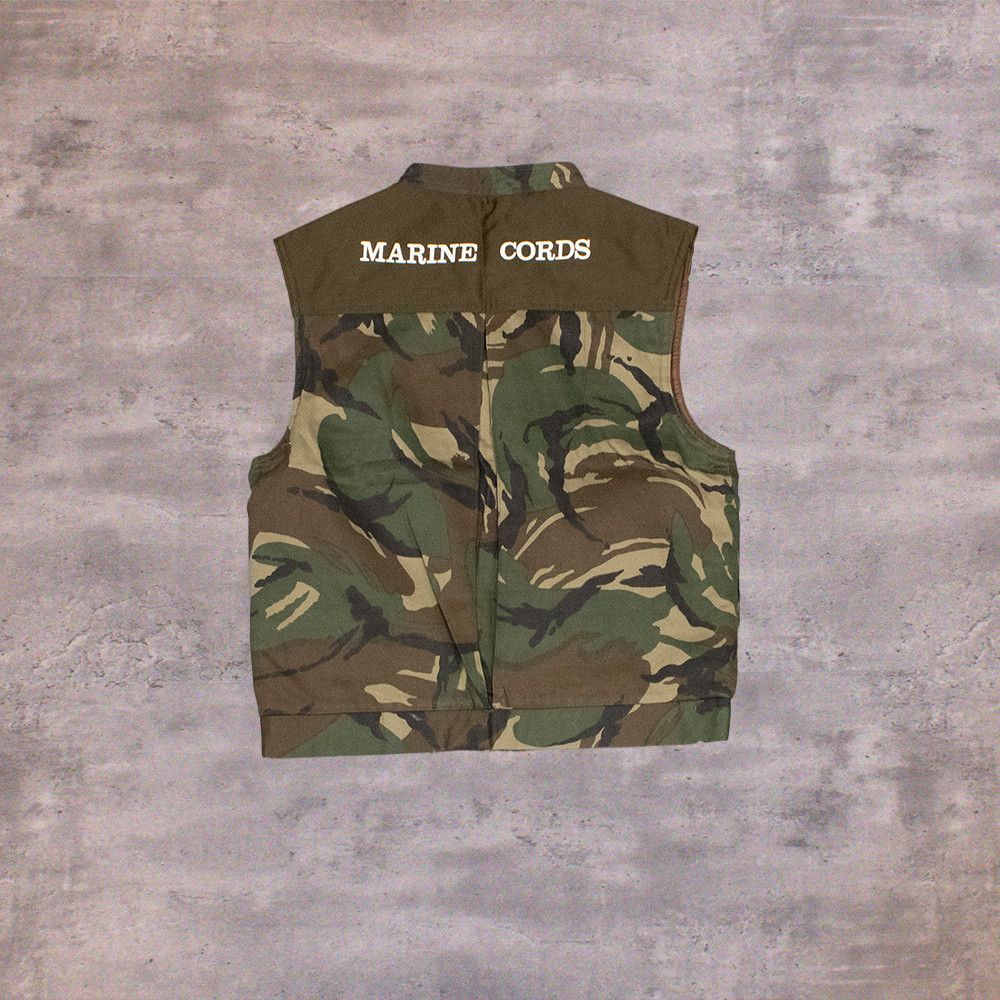 Japanese Brand Y2K 2000's Coaster Woodland Camo Marine Core Tactical Vest Size US XS / EU 42 / 0 - 2 Thumbnail