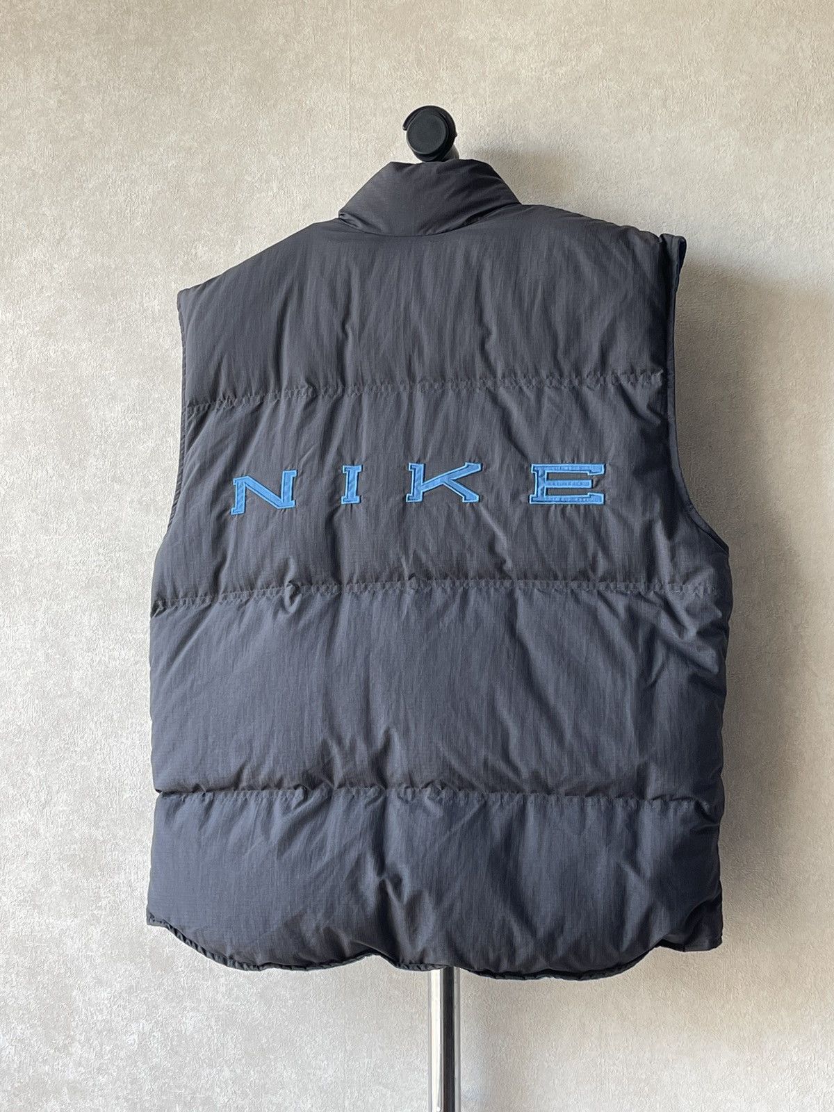 Nike 90s VTG Nike Spellout Reversible Puffer Down Vest Ripstop Size US M / EU 48-50 / 2 - 3 Thumbnail