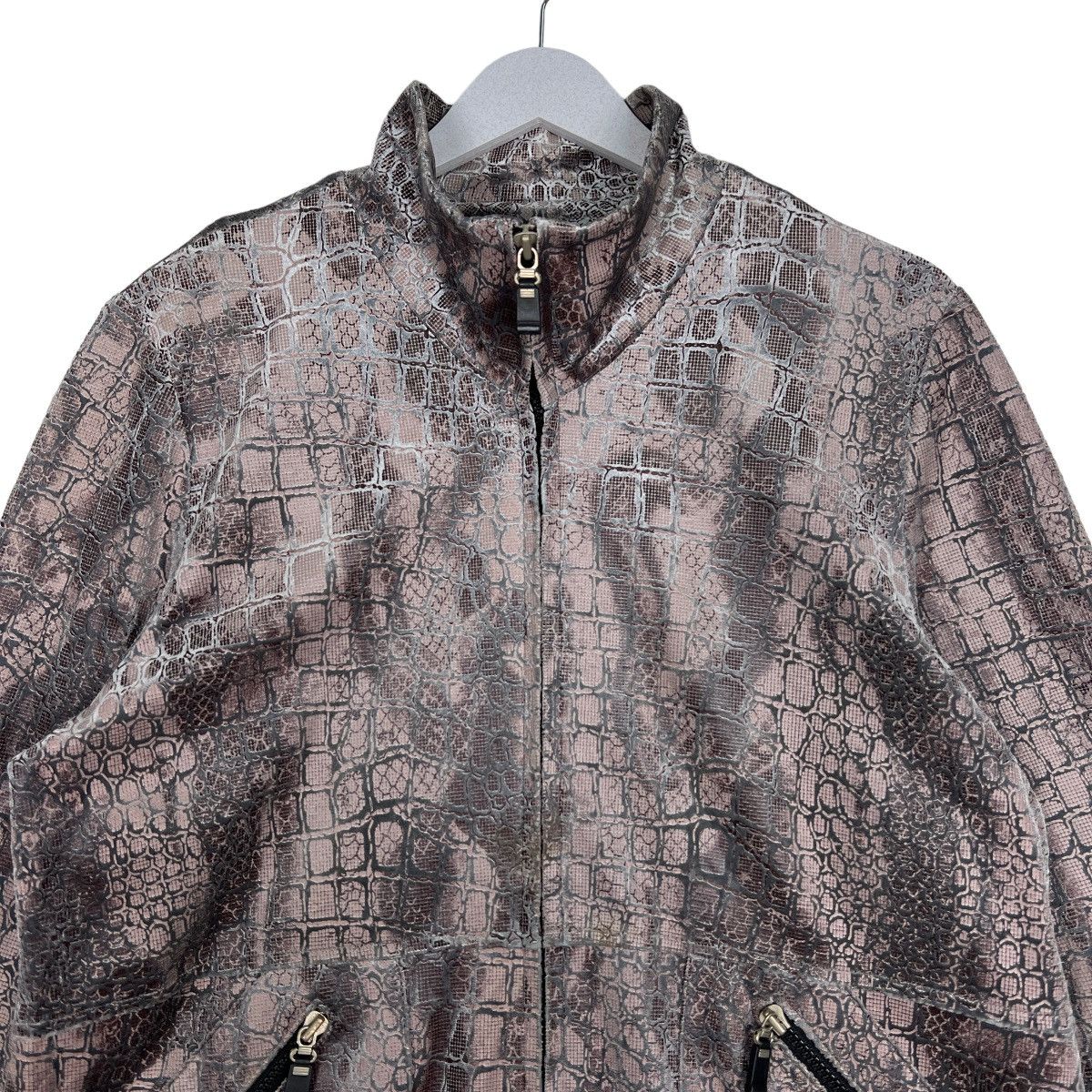 Japanese Brand 🔥 SNAKE SKIN JACKET Size US M / EU 48-50 / 2 - 3 Thumbnail