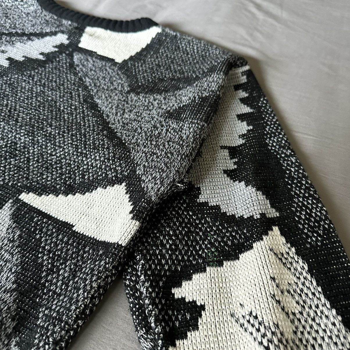Other Vintage Abstract Grey Mountain Knitted Sweater Size US M / EU 48-50 / 2 - 6 Thumbnail