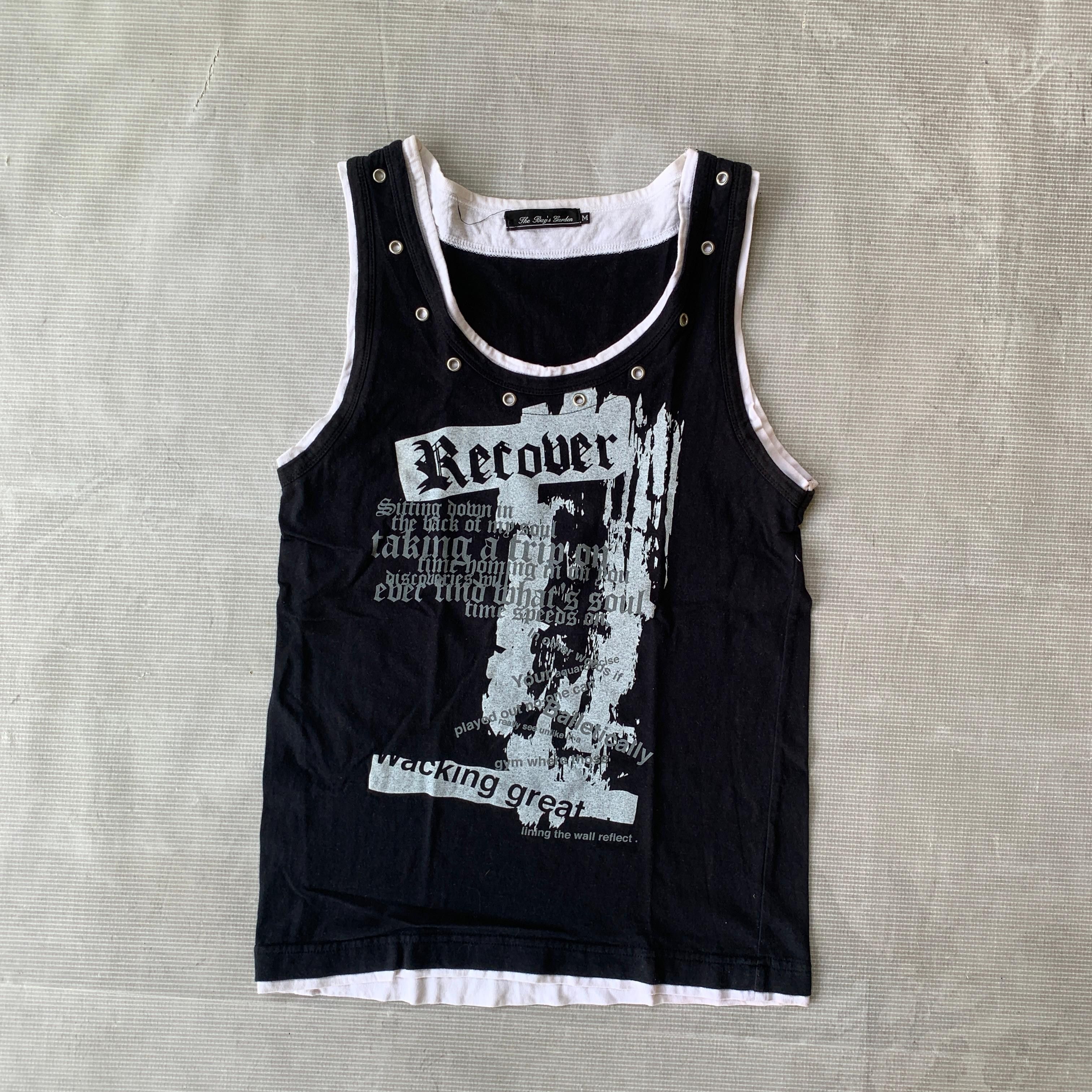 Other Y2K The Ba'ys Garden Double layerd Tanktop Size US M / EU 48-50 / 2 - 1 Thumbnail