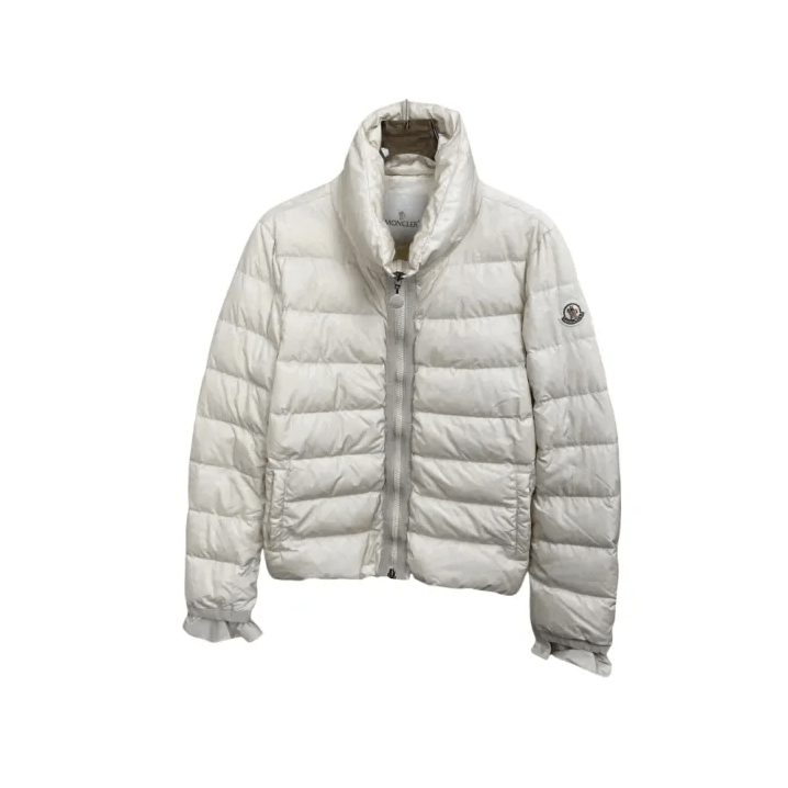 Moncler Moncler Sleeve Logo Zip Stand Collar Down Jacket Size US XS / EU 42 / 0 - 1 Thumbnail