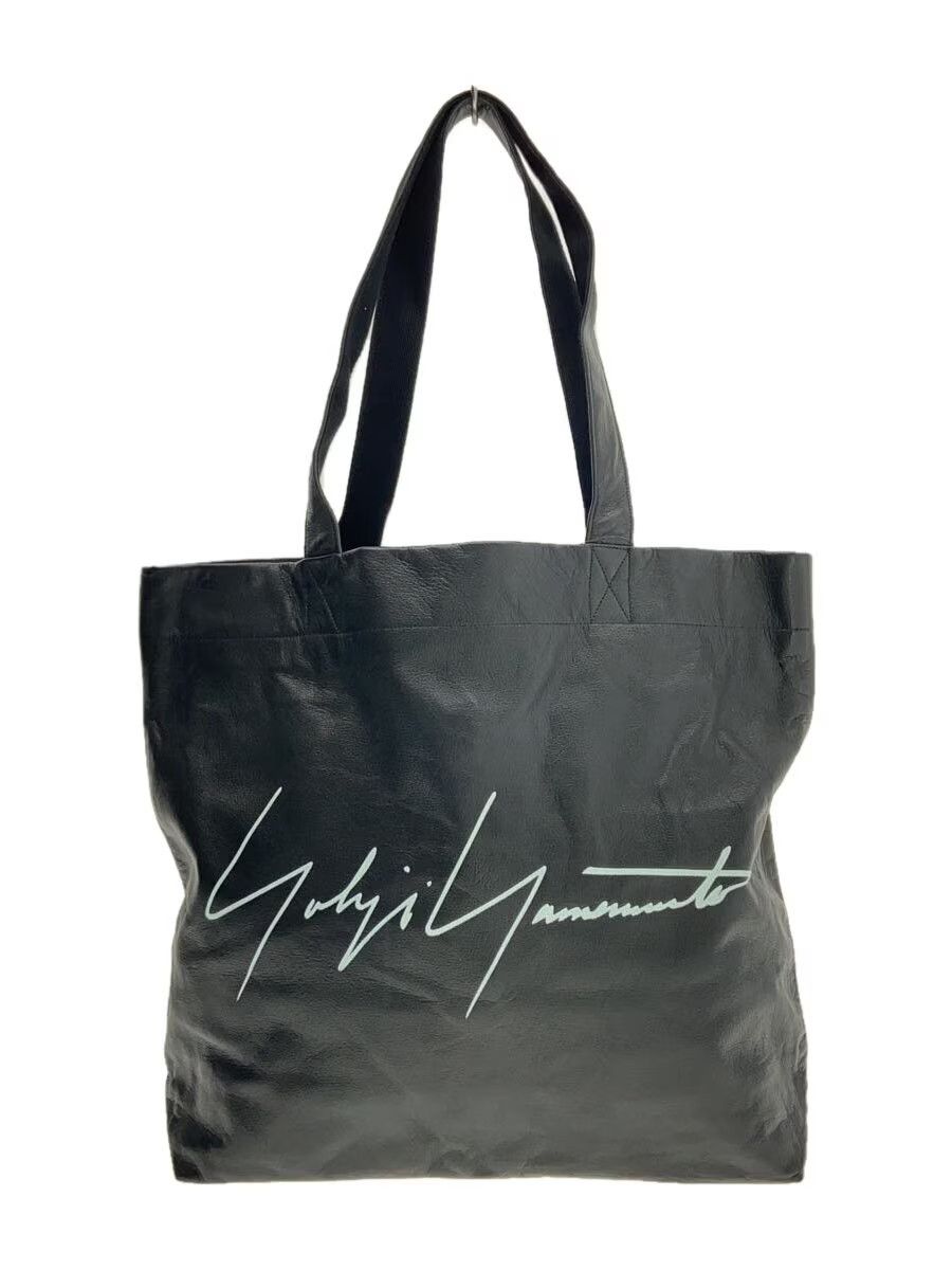 Yohji Yamamoto Logo Cowhide Leather Tote Bag Size ONE SIZE - 1 Thumbnail