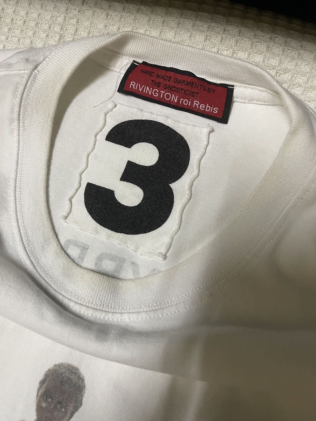 RRR-123 MYRRH FRANKINCENSE GOLD🔥RIVINGTON roi REBIS 123🔥White TEE Size US XL / EU 56 / 4 - 7 Thumbnail