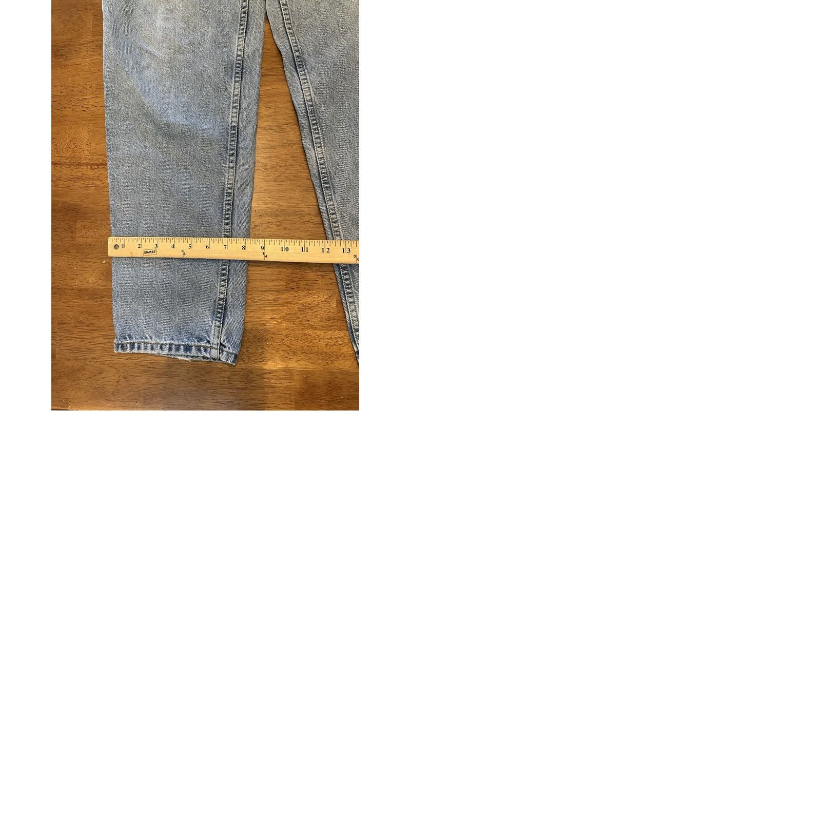 Levi's VINTAGE Levis 550 Jeans 36x32 Regular Men Blue Denim Size US 36 / EU 52 - 9 Thumbnail