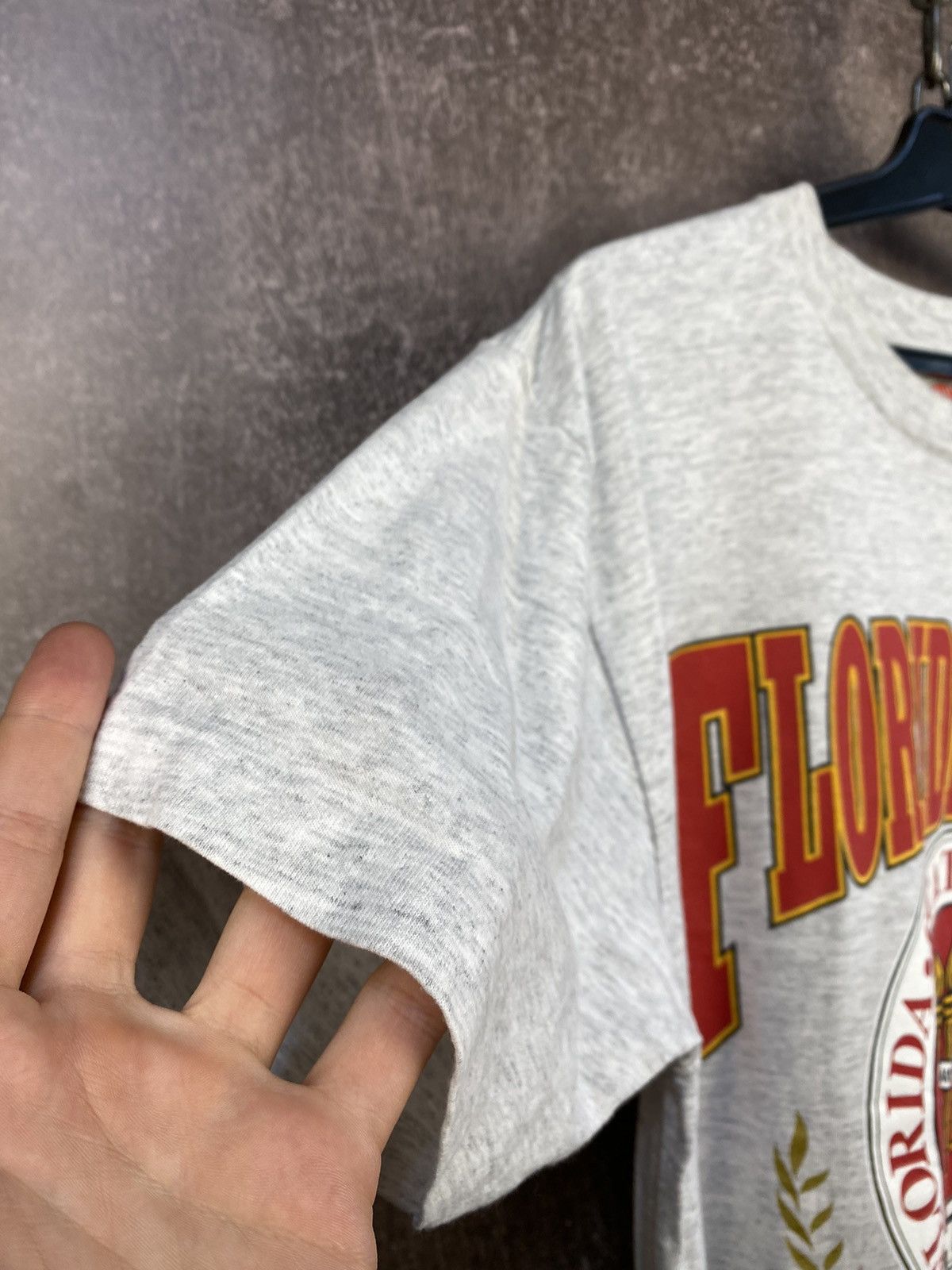 Nutmeg Vintage Florida state Seminoles graphic t shirt nutmeg Size US L / EU 52-54 / 3 - 4 Thumbnail
