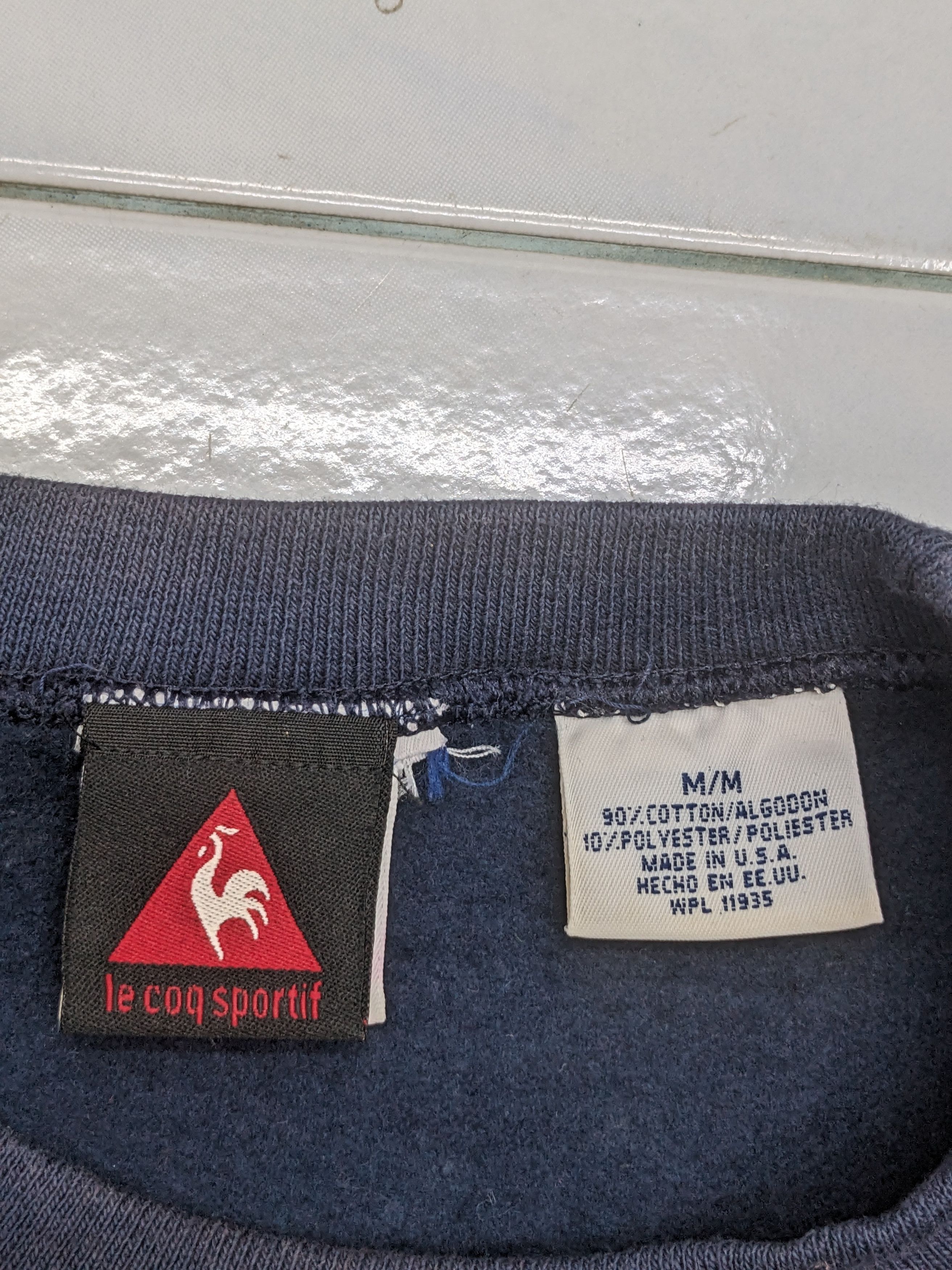 Le Coq Sportif Vintage 80s Le Coq Sportif Made In Usa Sweatshirt Size US M / EU 48-50 / 2 - 10 Thumbnail