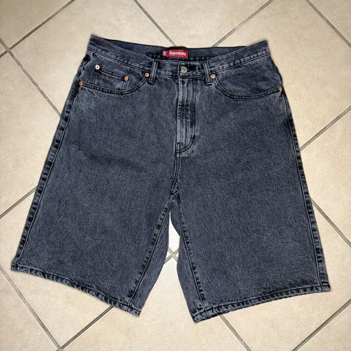 Nike × Supreme Supreme Nike Denim Short Black | Grailed