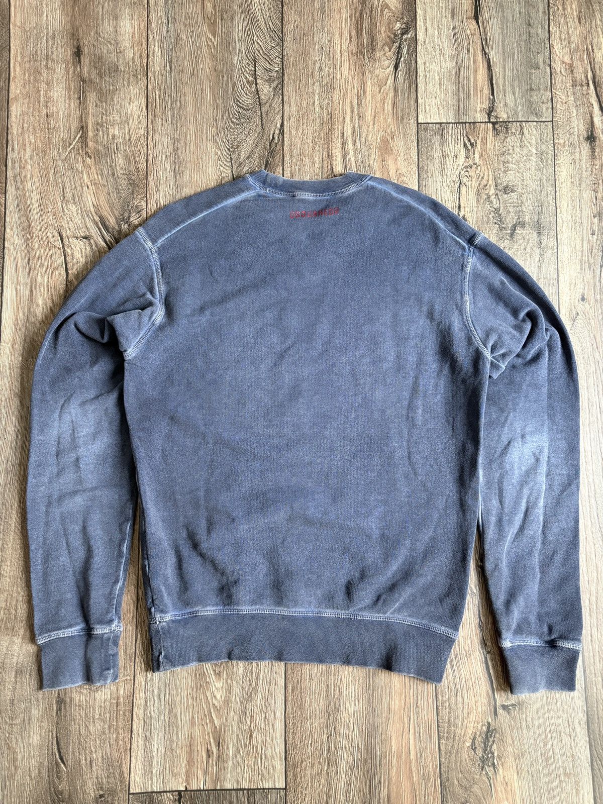 Dsquared2 Dsquared2 'Caten Brothers' Big Logo Garment Dyed Sweatshirt Size US L / EU 52-54 / 3 - 12 Thumbnail