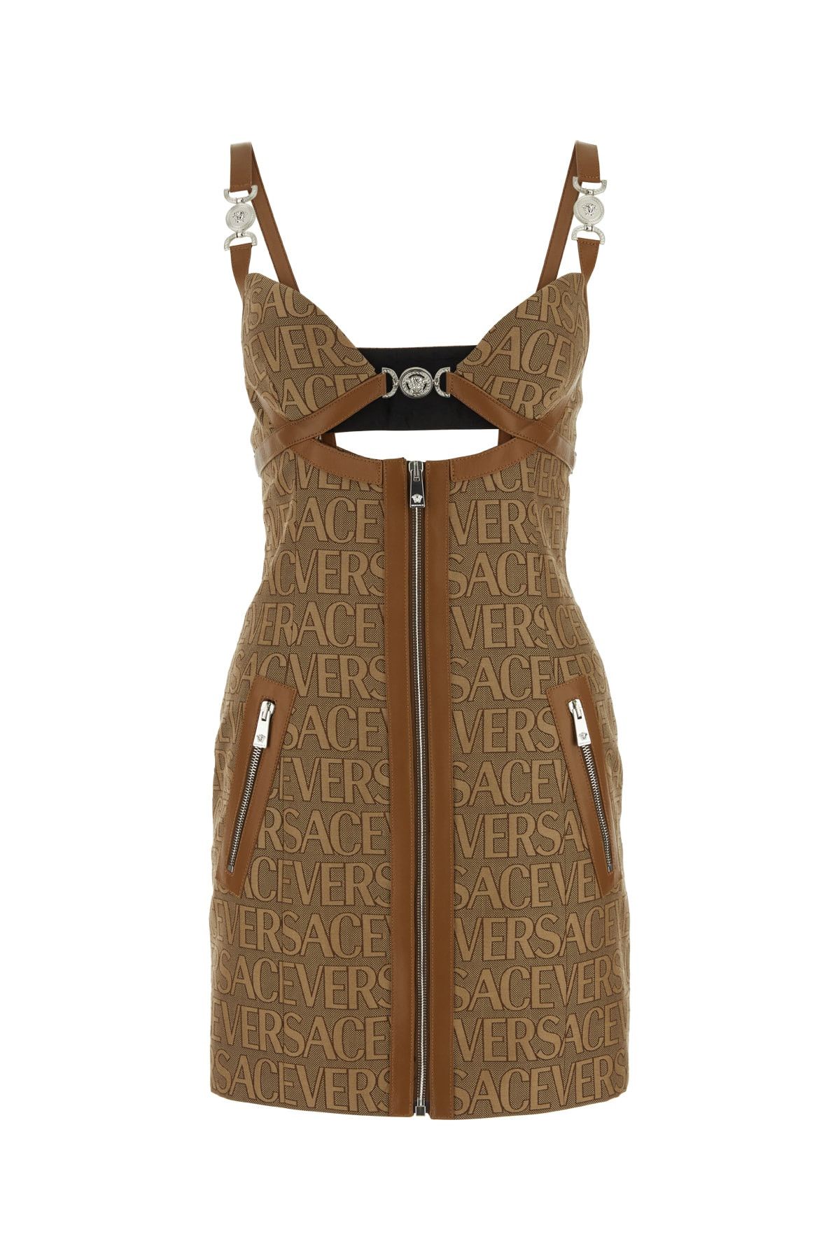 image of Versace Abito in Mixed Colours, Women's (Size Medium)