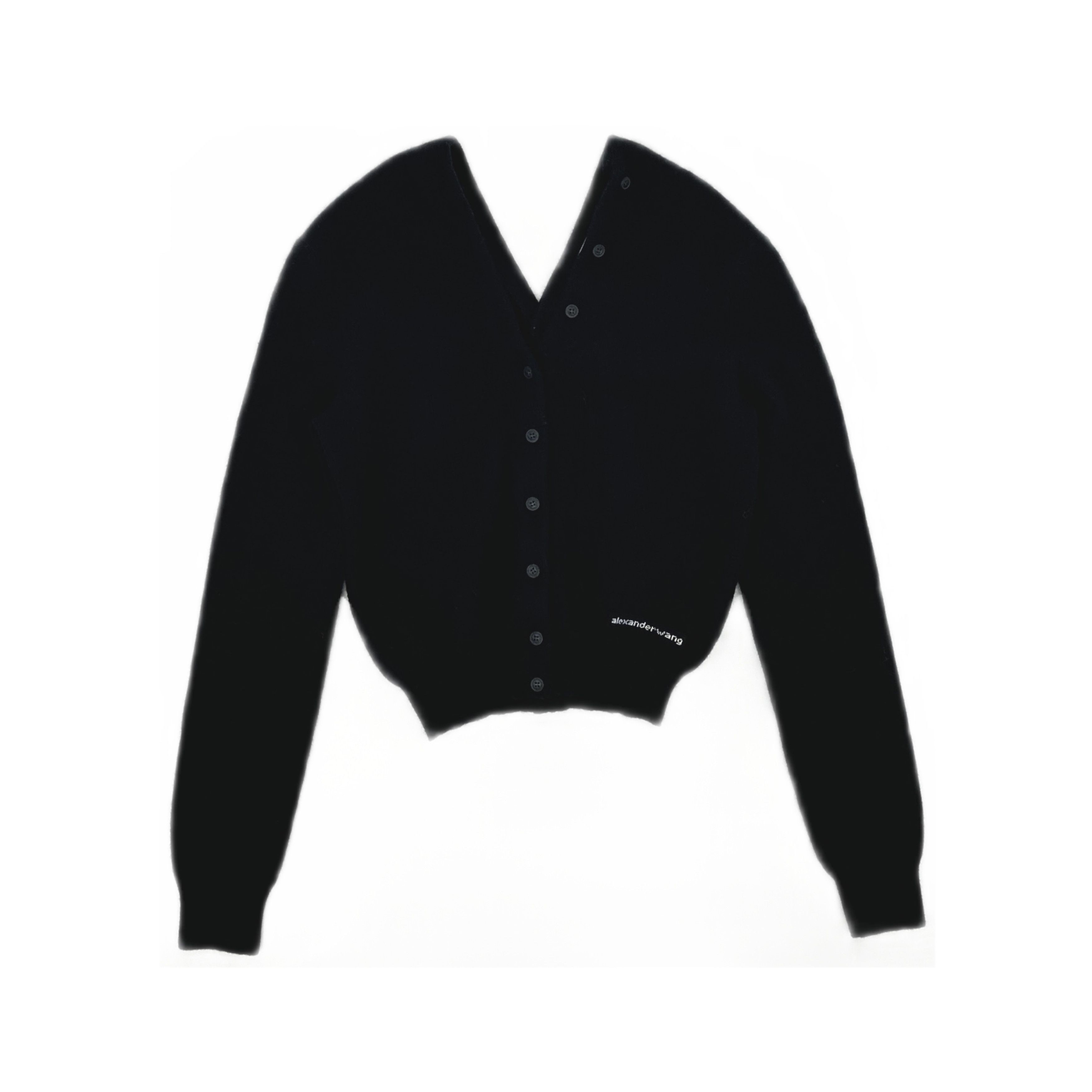 Alexander Wang Alexander Wang Logo Cardigan Size XS Size XS / US 0-2 / IT 36-38 - 1 Thumbnail