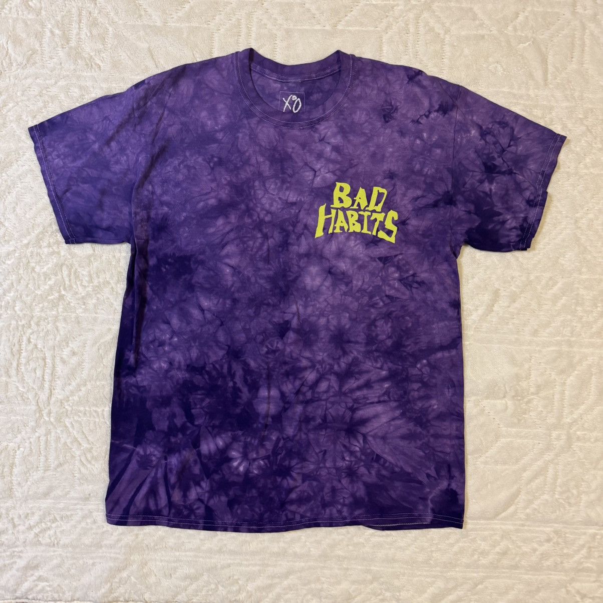 NAV NAV XO Bad Habits Purple Tie Dye Tee Size US L / EU 52-54 / 3 - 1 Thumbnail