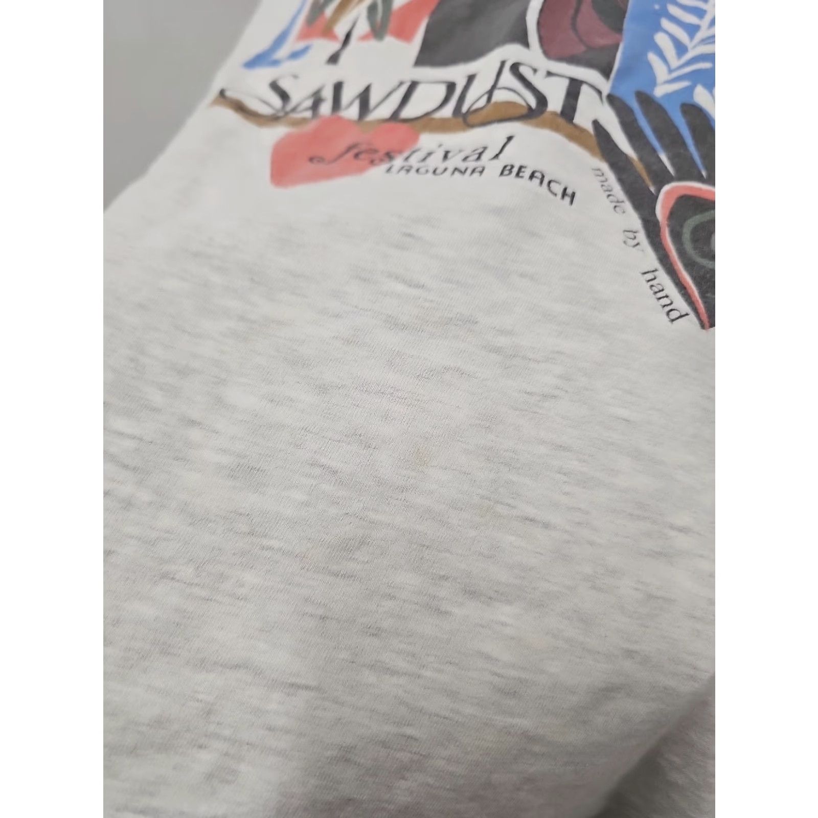Hanes VINTAGE Hanes Graphic T Shirt Men XL Black Art & Craft Size US XL / EU 56 / 4 - 5 Thumbnail