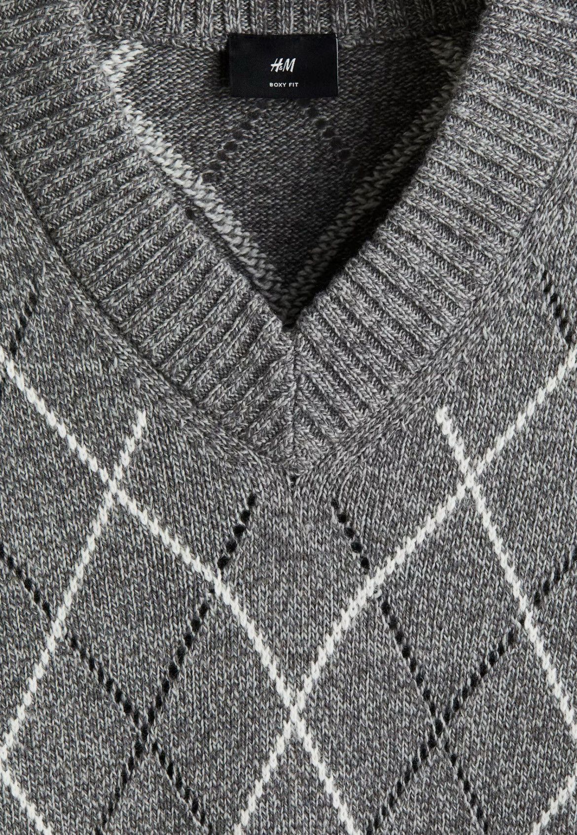 H&M H&M Men’s GRAY Wool Blend sweater Size US S / EU 44-46 / 1 - 7 Thumbnail