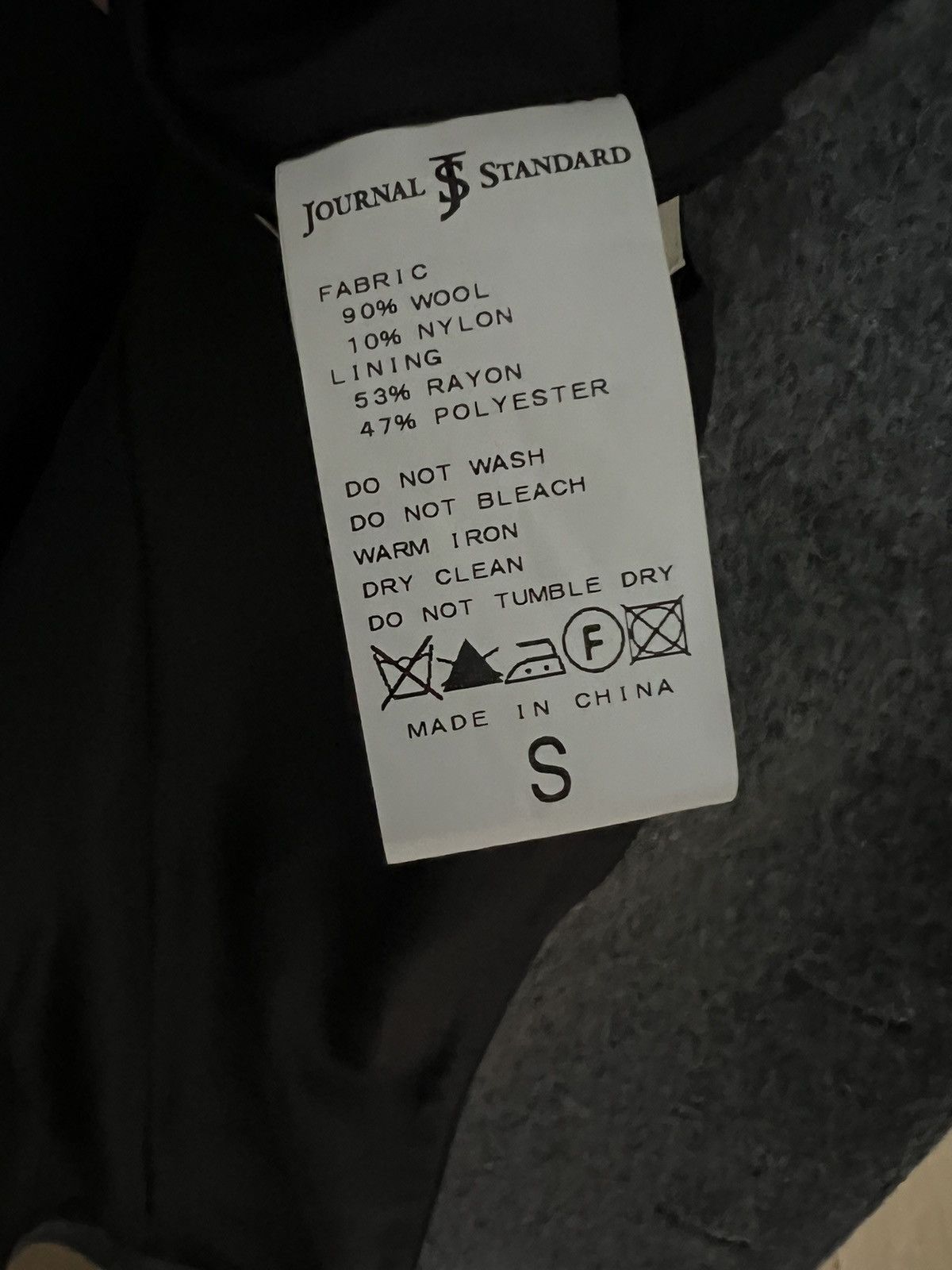 Journal Standard Journal Standard (S) Grey Long Coat Size US S / EU 44-46 / 1 - 4 Thumbnail