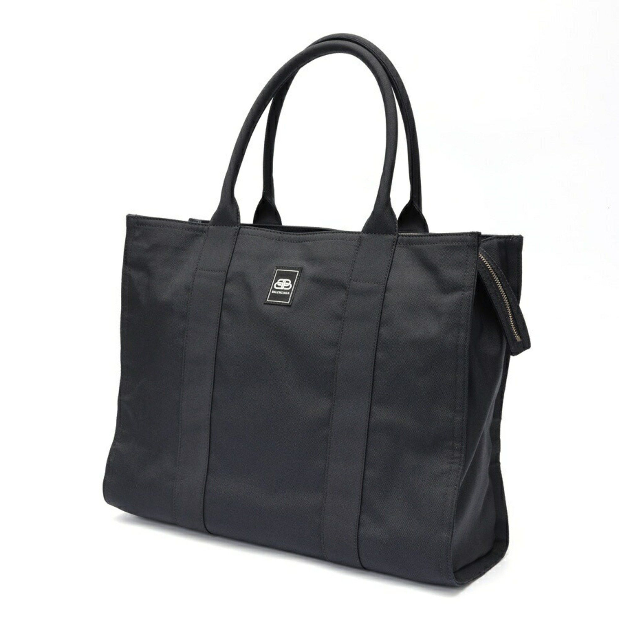 Balenciaga BALENCIAGA Trade Tote Bag 621826 Nylon Black S-158481 Size ONE SIZE - 1 Thumbnail