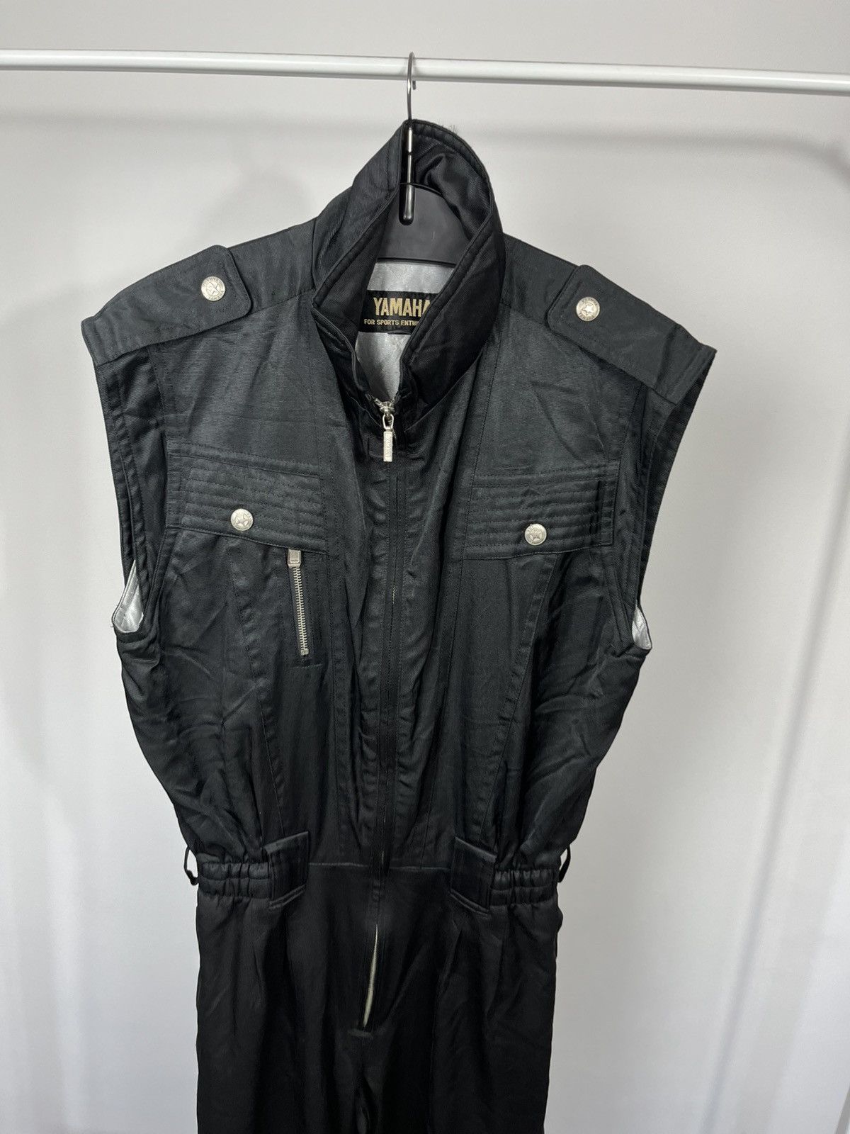 Yamaha Yamaha Sleeveless Jumpsuit Moto Racing Suit Japan Market L Size US L / EU 52-54 / 3 - 3 Thumbnail