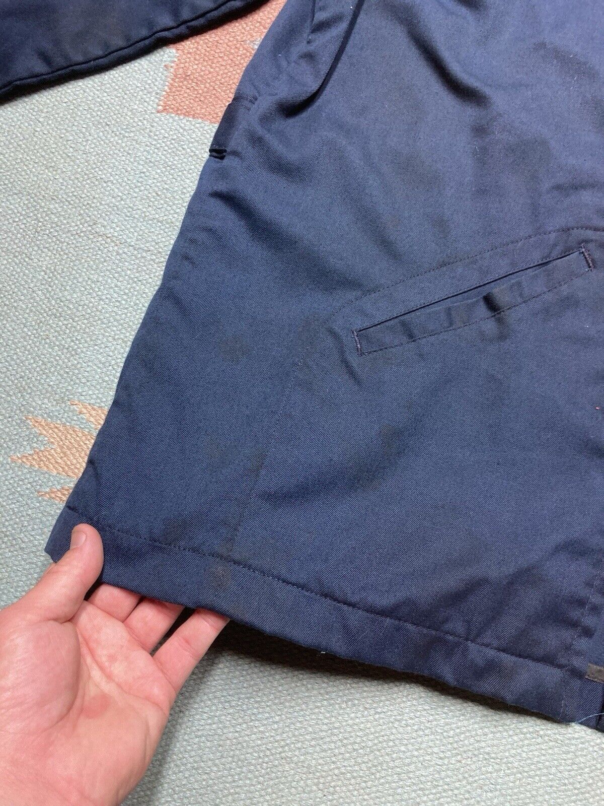 Vintage VTG 60s ToppMaster work jacket 3 pocket talon workwear 44 Size US L / EU 52-54 / 3 - 7 Thumbnail