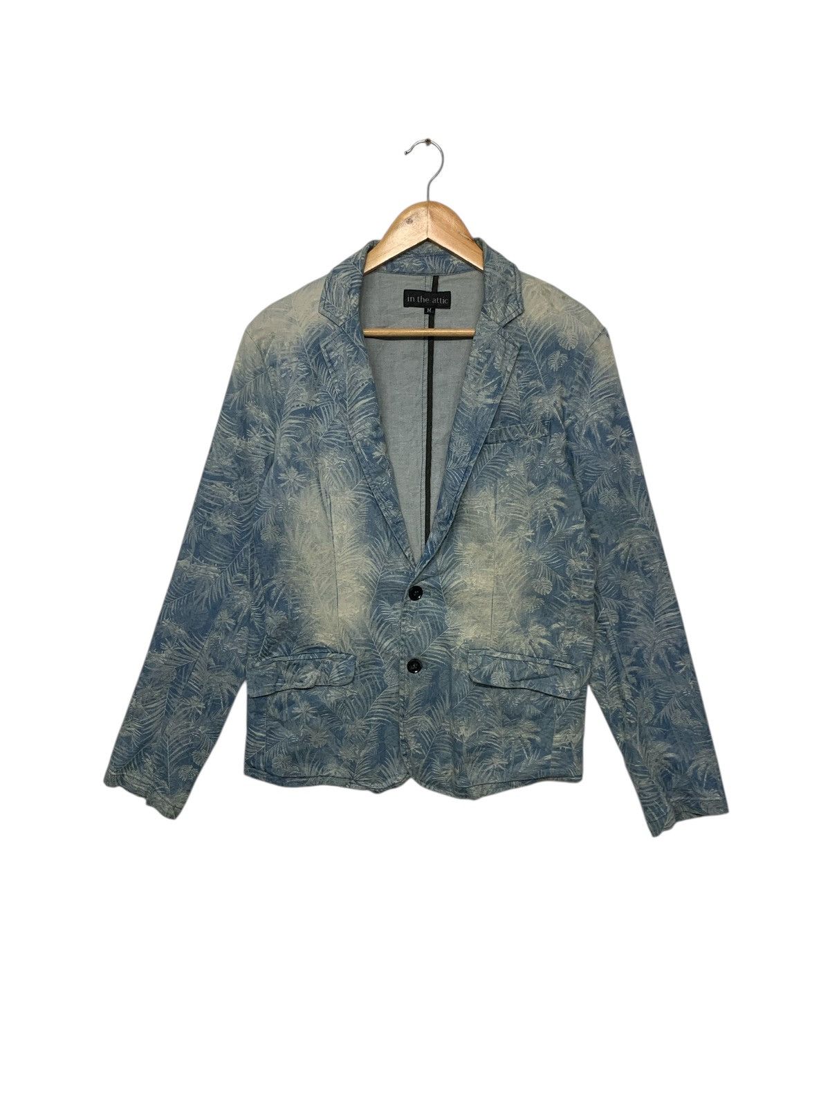Designer × In The Attic × Japanese Brand Rare In The Attic Jungle Motif Blazer Button Down Size M / US 6-8 / IT 42-44 - 1 Thumbnail
