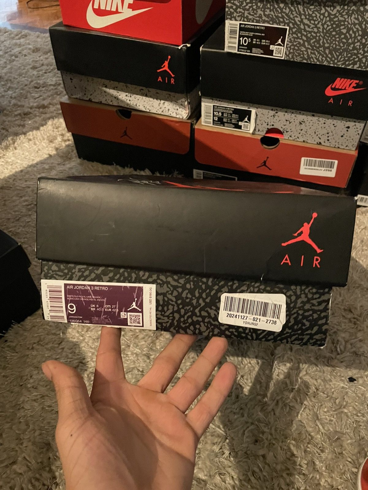 Jordan Brand Jordan 3 Knicks Size US 9 / EU 42 - 13 Thumbnail