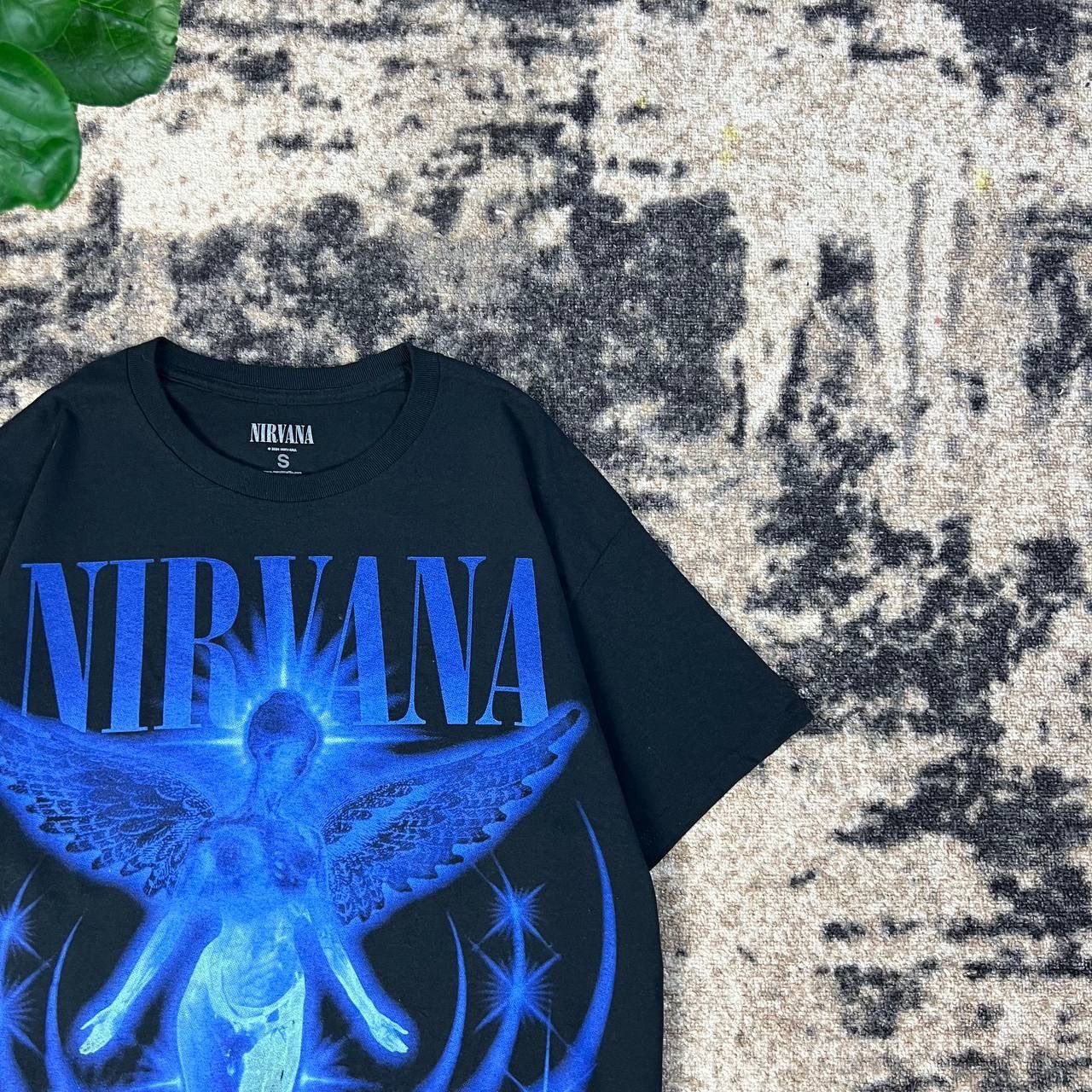 Nirvana Nirvana Vintage Y2K Allover Print Rock Band T-Shirt 1TS66 Size US S / EU 44-46 / 1 - 2 Thumbnail