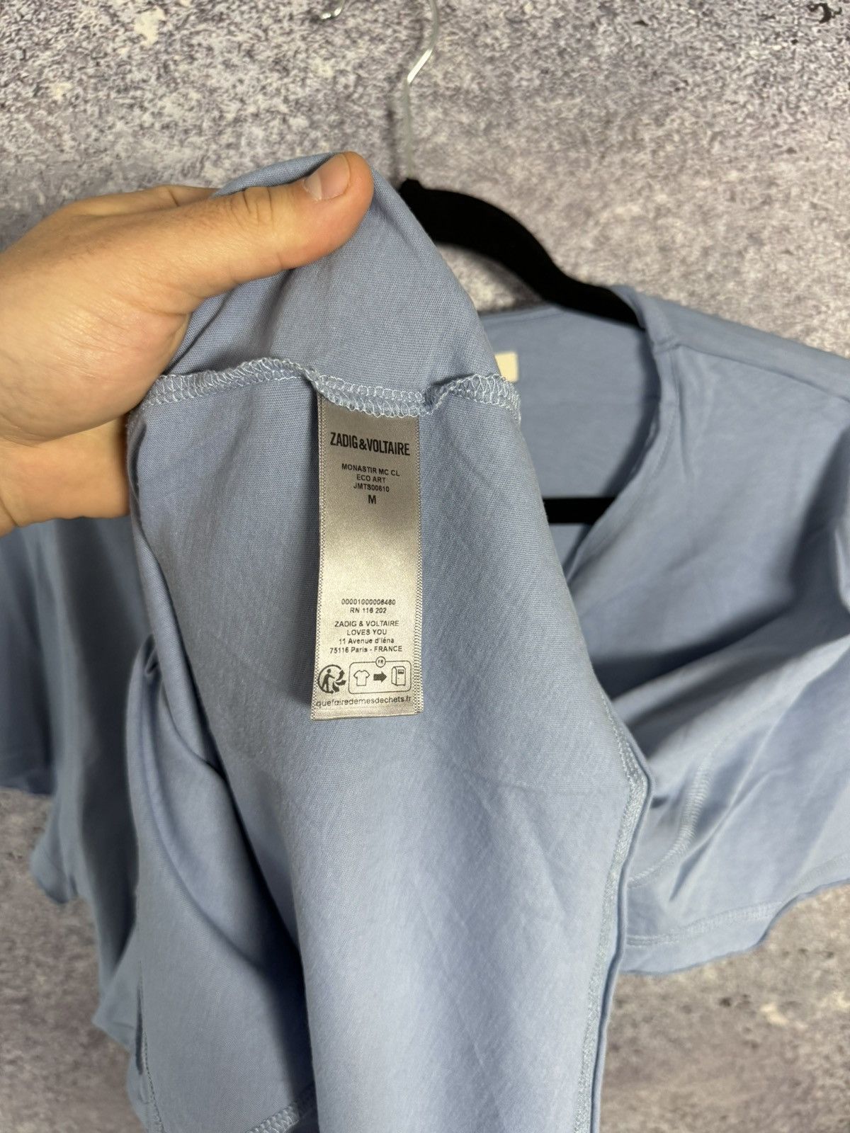 Zadig & Voltaire Zadig & Voltaire V Neck T shirt M size oldmoney Size US M / EU 48-50 / 2 - 10 Thumbnail