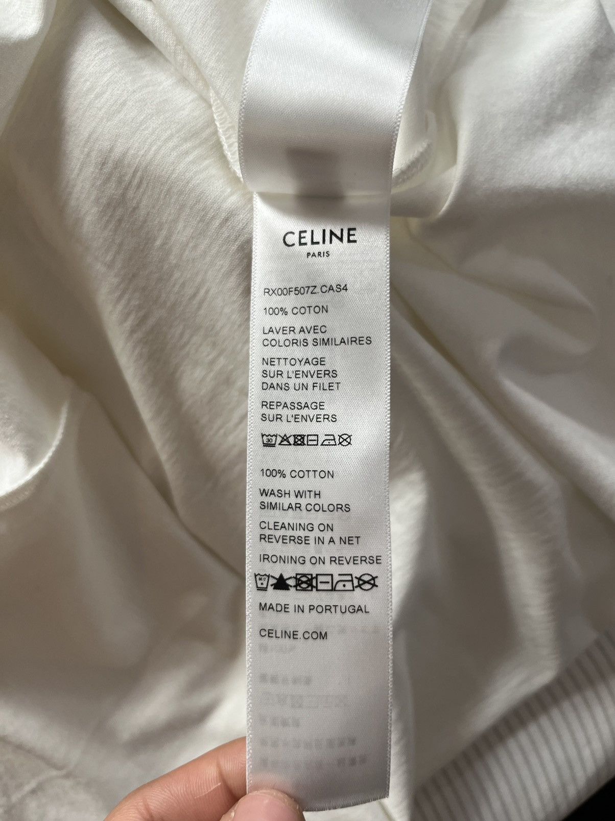 Celine Hedi Slimane Celine Blason loose t shirt Size US XS / EU 42 / 0 - 5 Thumbnail