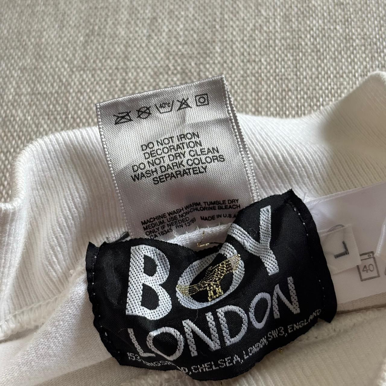 Boy London Boy London Longsleeve Vintage 90s Size US L / EU 52-54 / 3 - 9 Thumbnail
