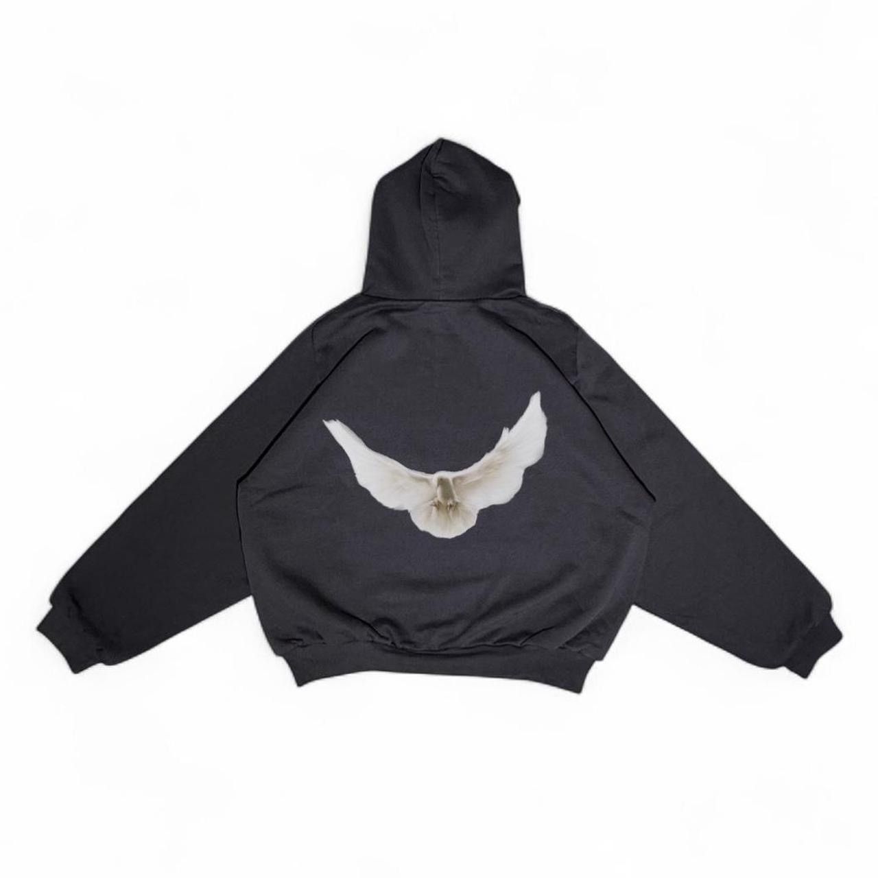 Yeezy Gap Balenciaga Shrunken Dove Hoodie