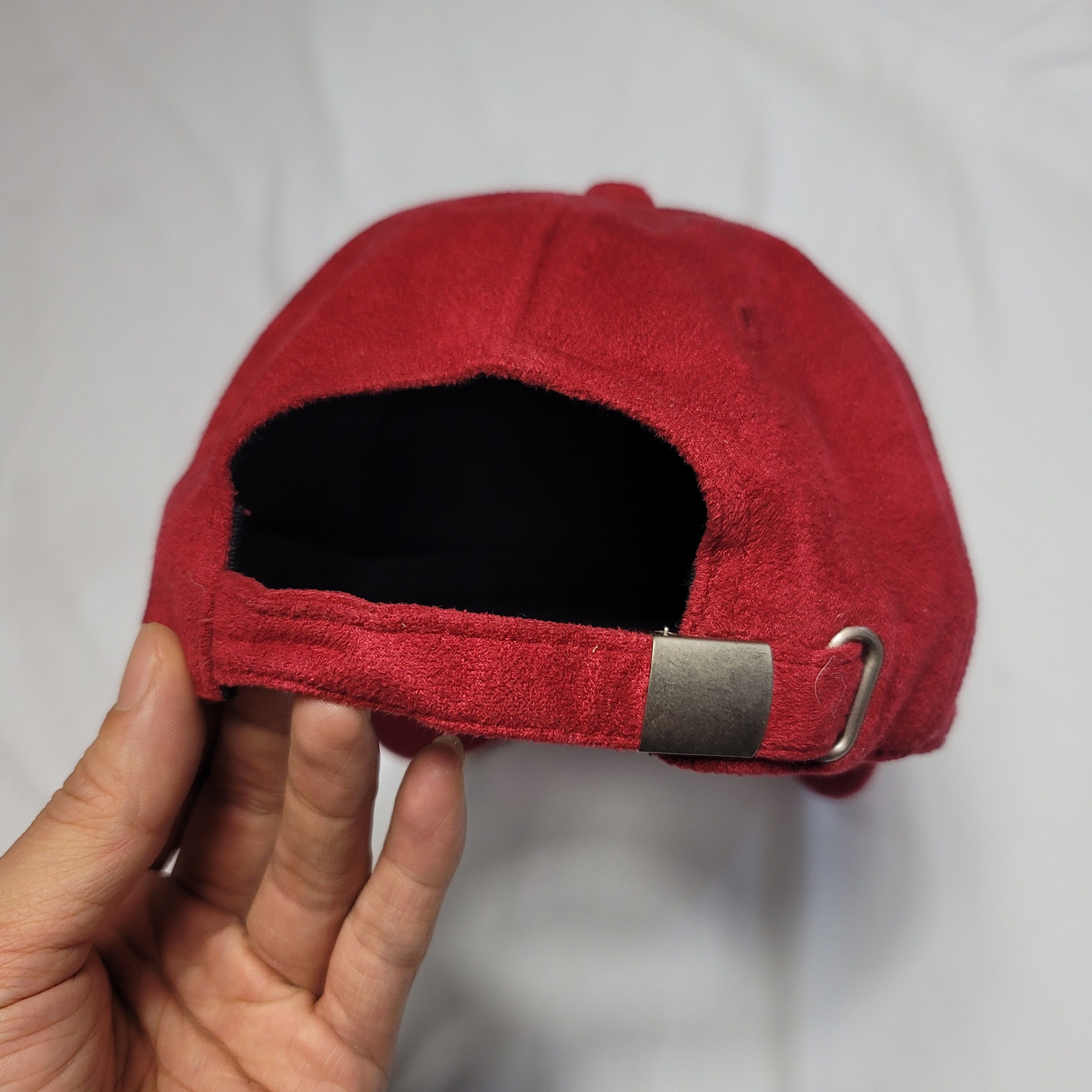 Designer Blank Suede Adjustable Baseball Cap Size ONE SIZE - 4 Thumbnail