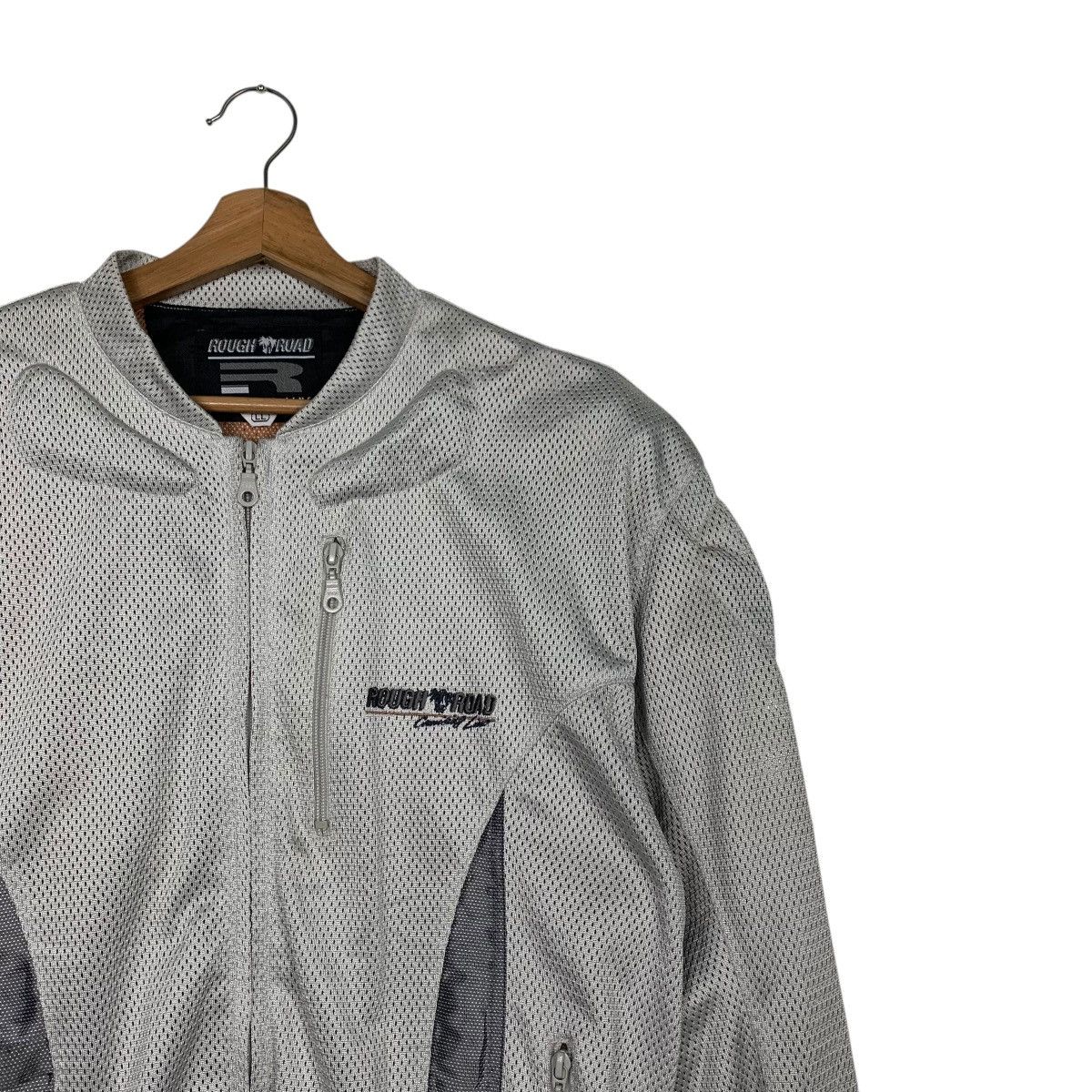 Japanese Brand ROUGH ROAD Mesh Motorcycle Jacket Biker Jacket #2832-C128 Size US L / EU 52-54 / 3 - 4 Thumbnail