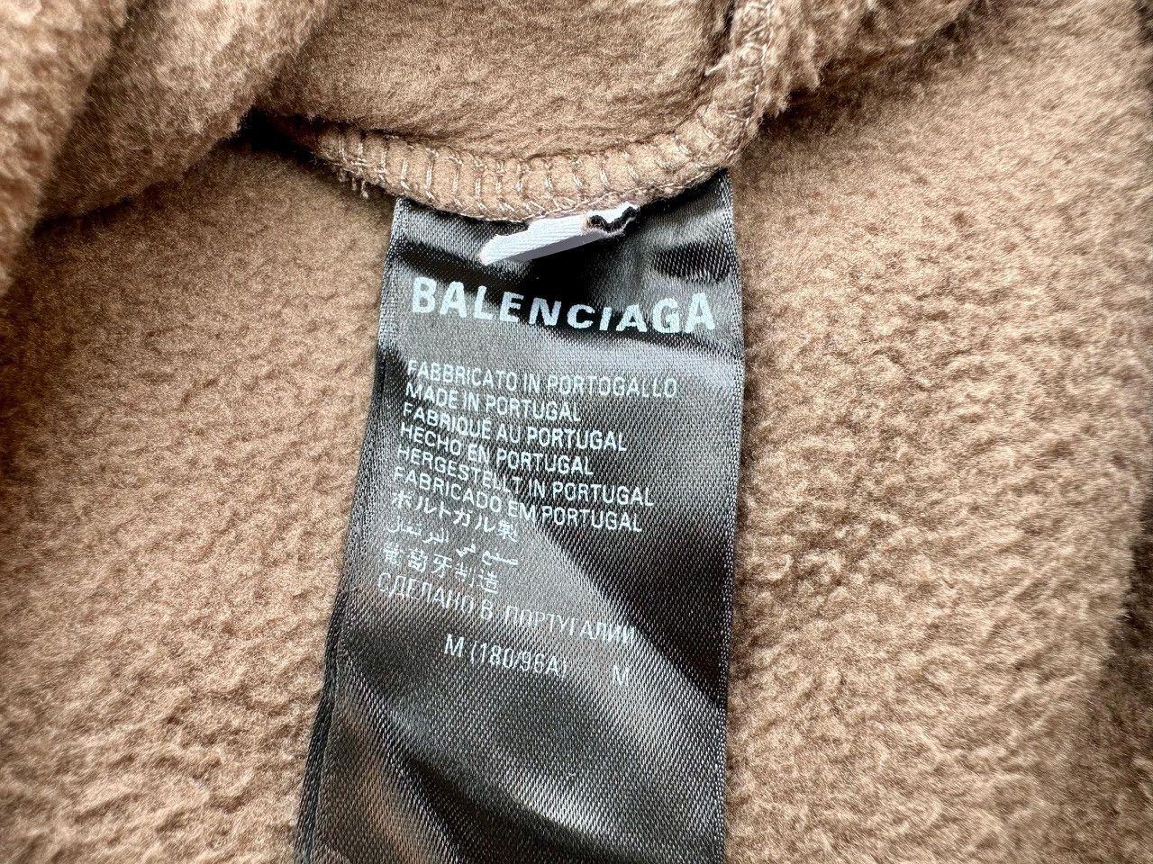 Balenciaga Authentic Balenciaga 3B Sports Icon Brown Sweatshirt Size US XXL / EU 58 / 5 - 6 Thumbnail