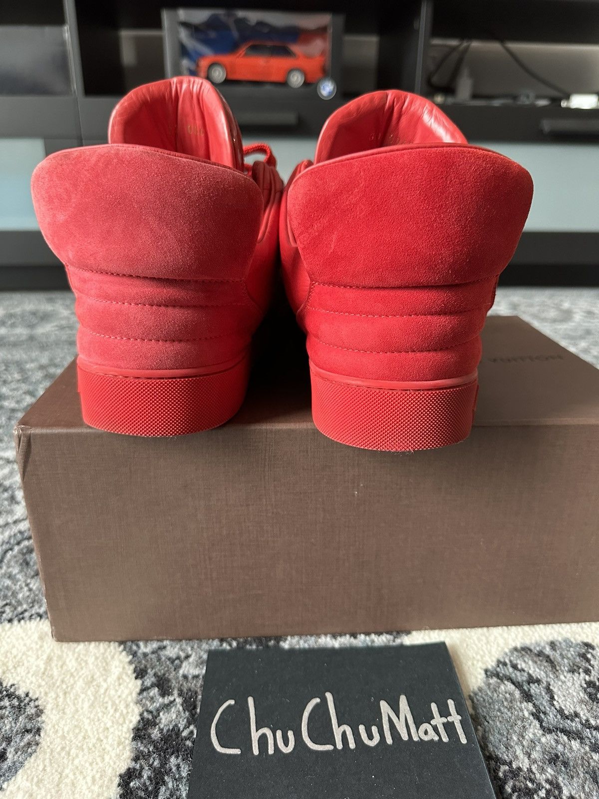 Kanye West Louis Vuitton Don by Kanye West Red Size US 9.5 / EU 42-43 - 6 Thumbnail
