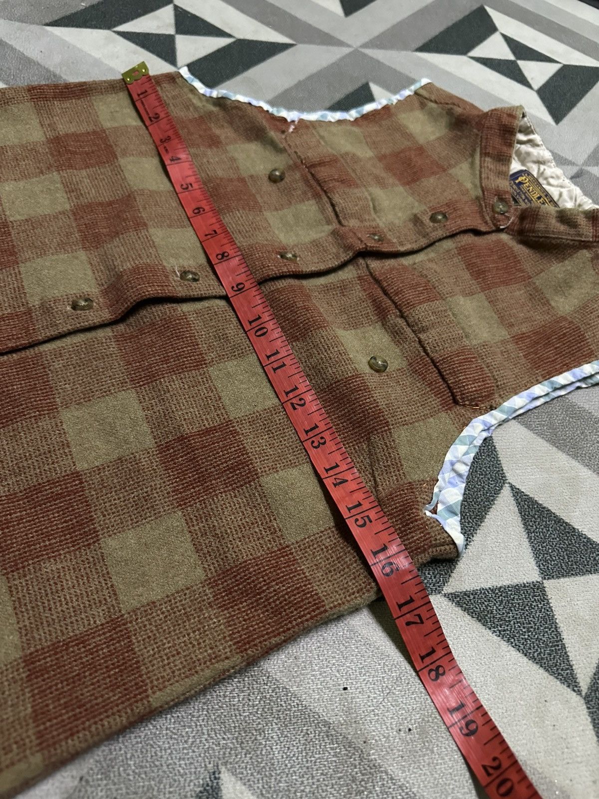 Pendleton Vintage Pendleton wool flannel vest Size US XS / EU 42 / 0 - 8 Thumbnail