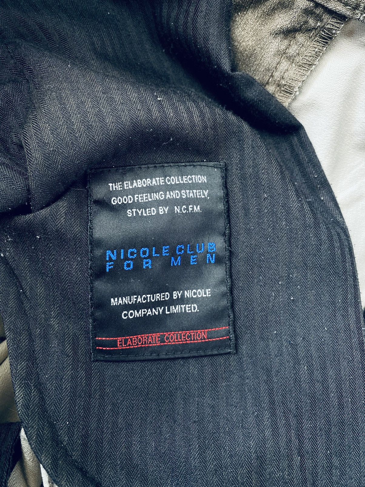 Nicole Club Vintage Nicole Rare Cargo Pants Size US 33 - 16 Thumbnail