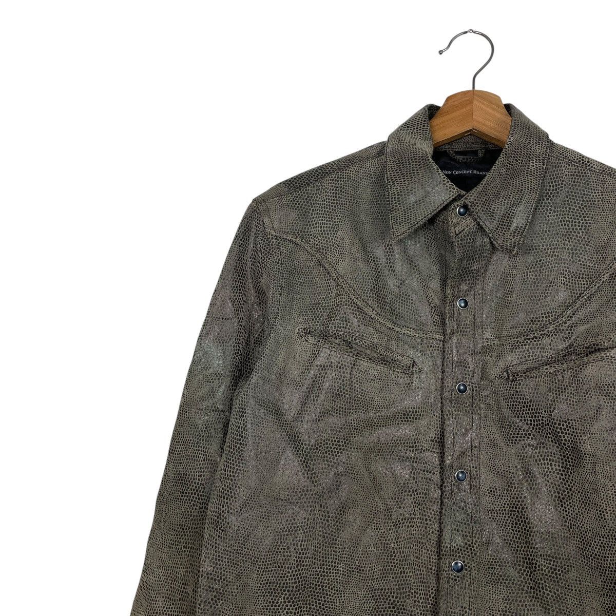 Other No Concept Brand Leather Jacket Size US S / EU 44-46 / 1 - 6 Thumbnail
