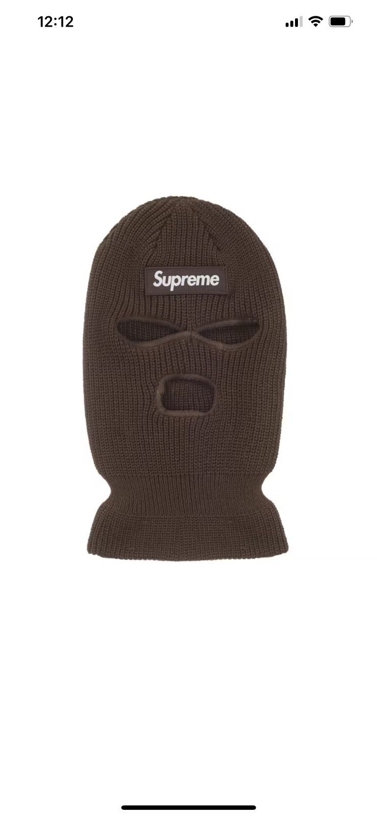 New Era × Supreme Supreme x New Era Box Logo Balaclava *BRAND NEW* Size ONE SIZE - 1 Preview