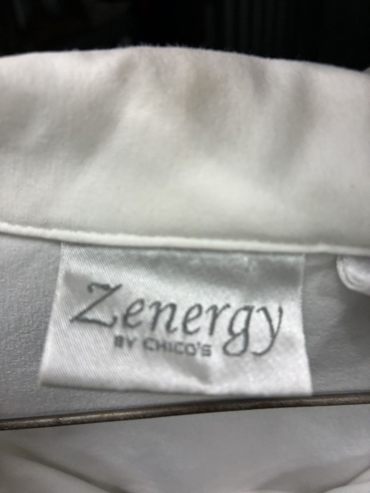 Other Eggshell Toned Light Jacket By Zenergy Size 0 Size XS / US 0-2 / IT 36-38 - 2 Thumbnail