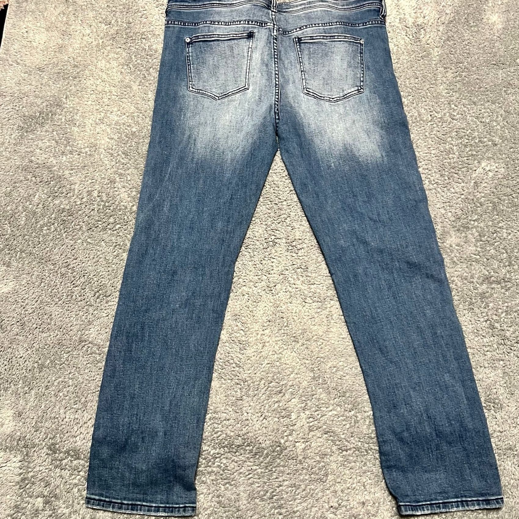 Vintage Pilcro Jean Womens 32 (38x30) Slim Boyfriend High Rise Ankle Pants Size 24" / US 00 / IT 34 - 3 Thumbnail