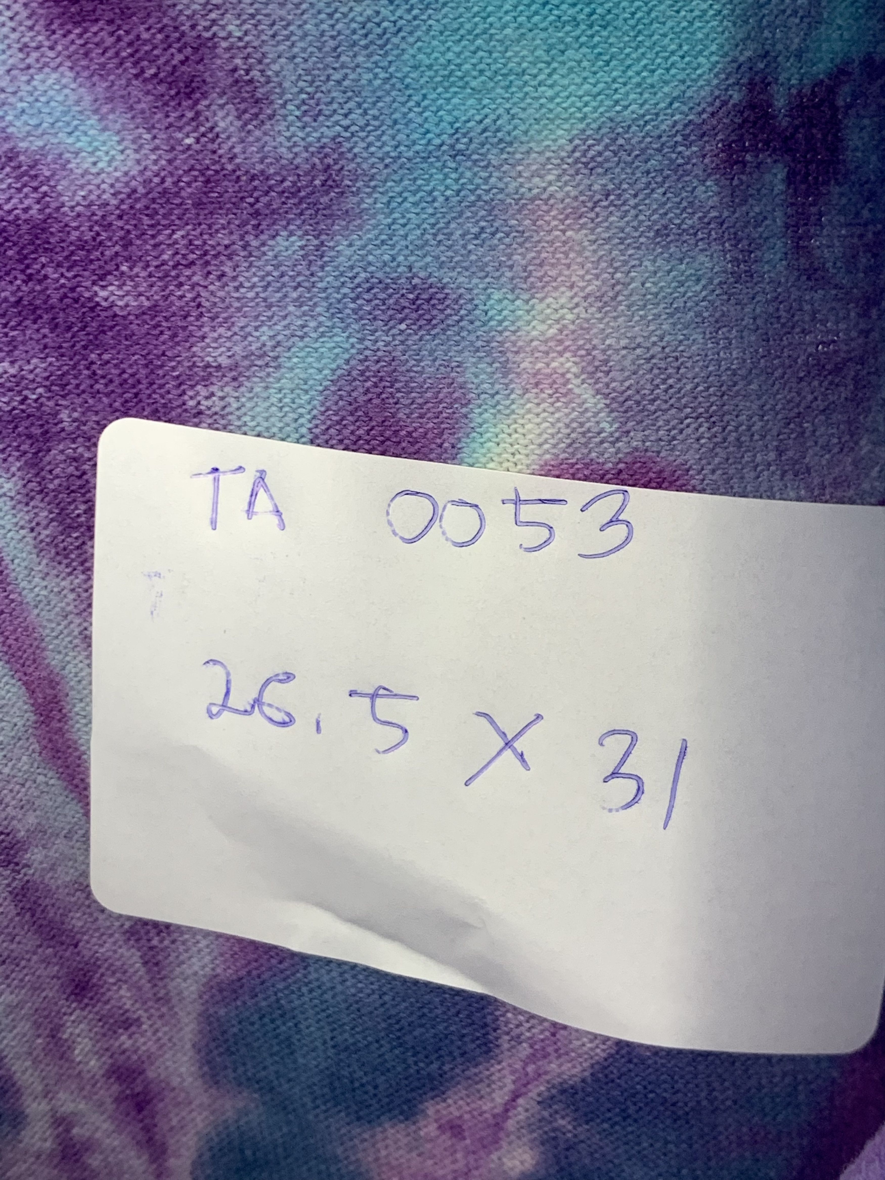 Vintage Vintage 90s Tiedye Tee TA0053 Size US XXL / EU 58 / 5 - 9 Thumbnail