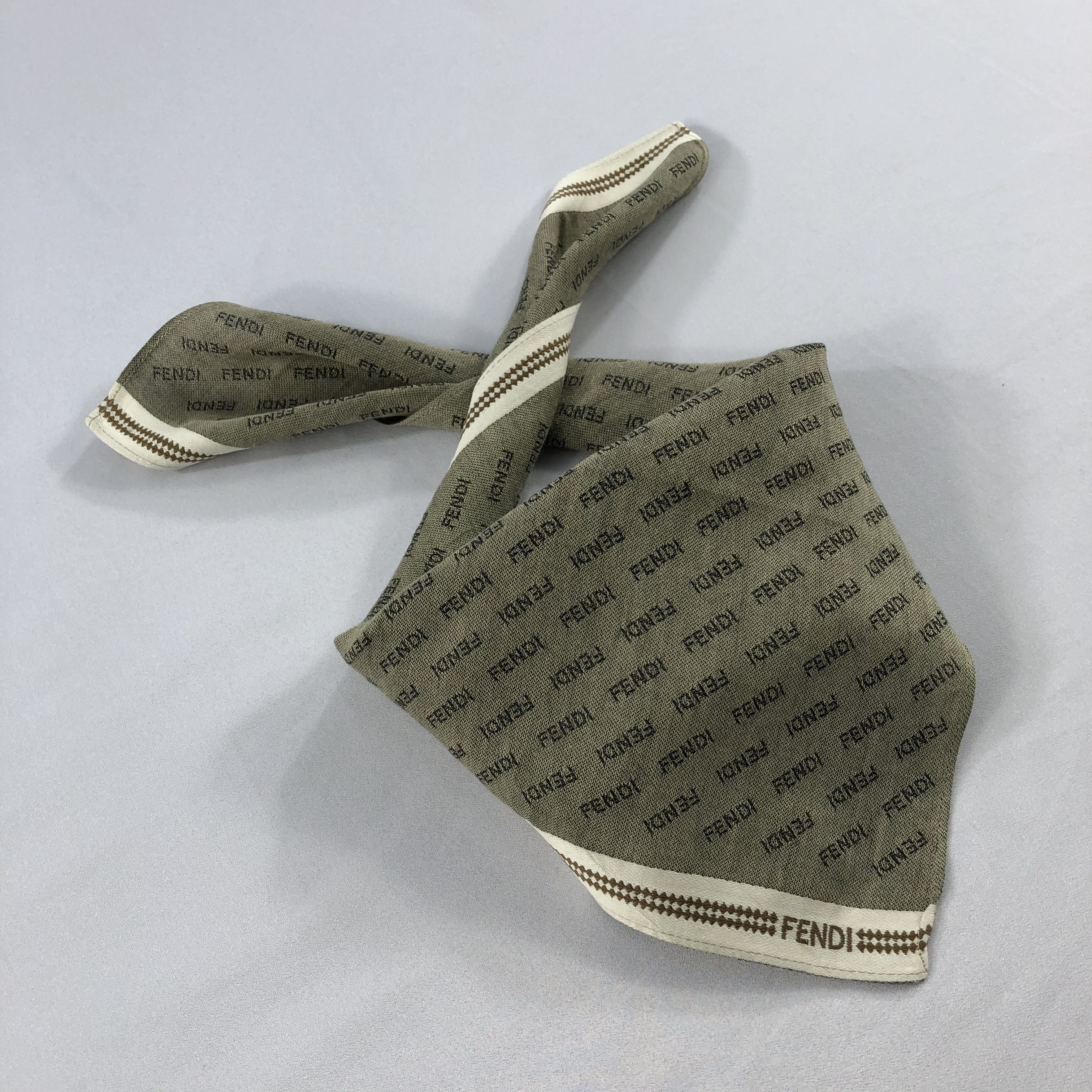 Vintage Fendi Handkerchief / Neckerchief / Bandana Size ONE SIZE - 2 Thumbnail