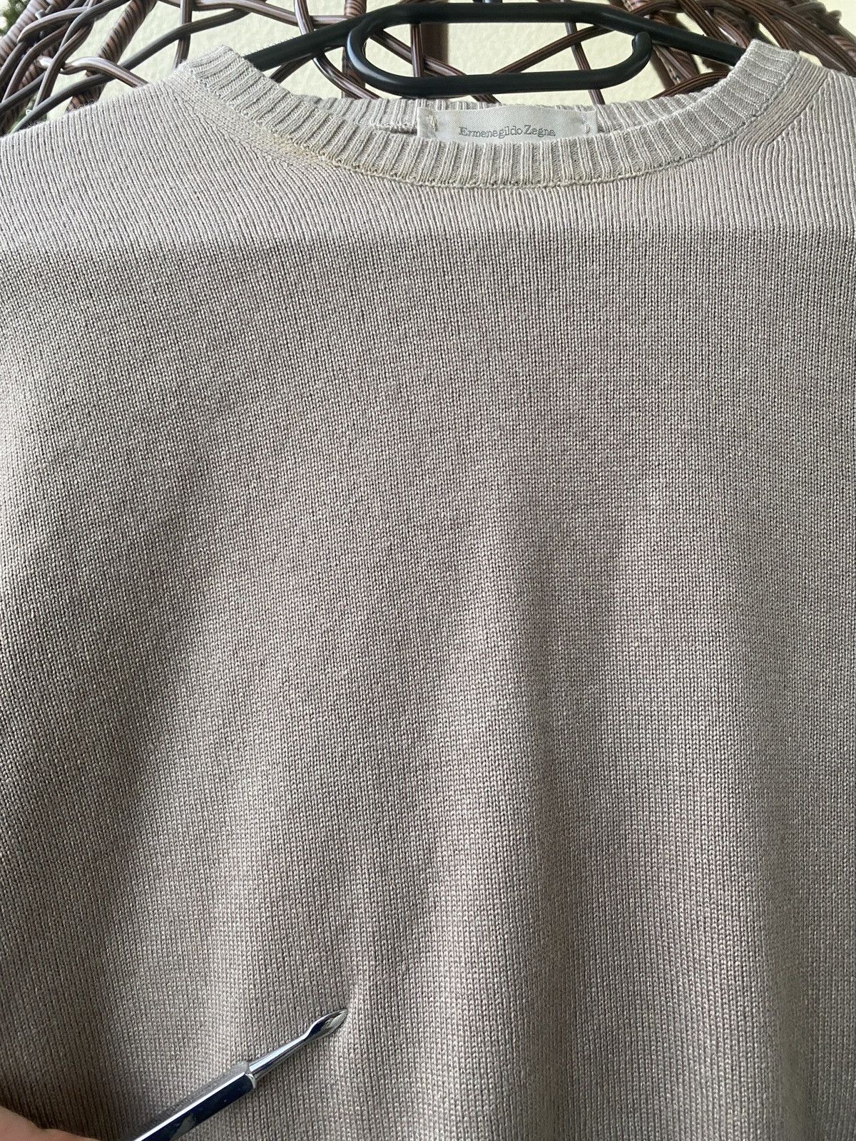 Ermenegildo Zegna Ermenegildo zegna luxury rare silk with cashmere knitwear Size US M / EU 48-50 / 2 - 7 Thumbnail