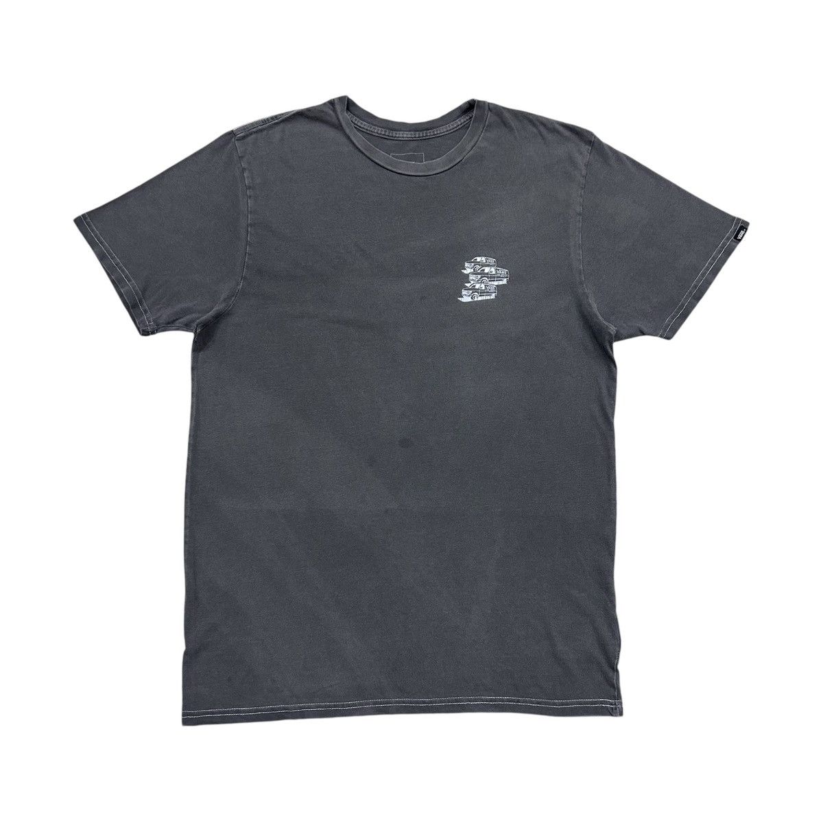 Vans Vans Off The Wall 66 Grey Skate Skateboard Tshirt Size US M / EU 48-50 / 2 - 2 Thumbnail