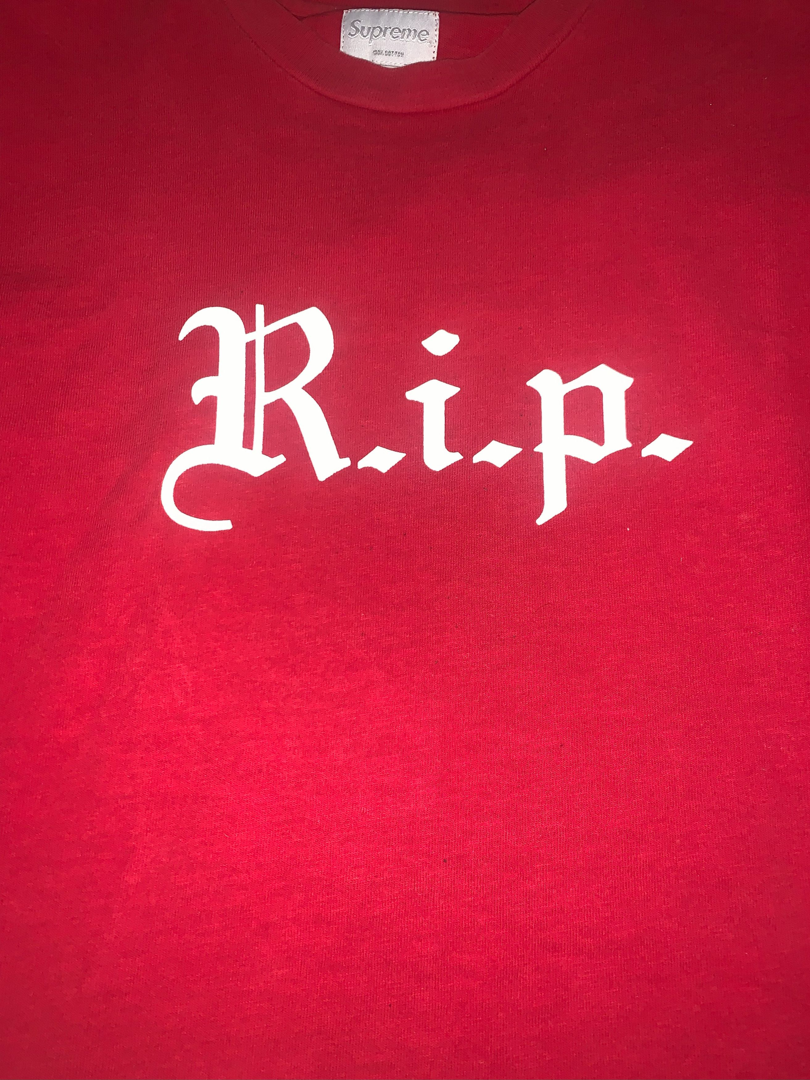Supreme Supreme FW16 RIP L/S Size US L / EU 52-54 / 3 - 1 Thumbnail