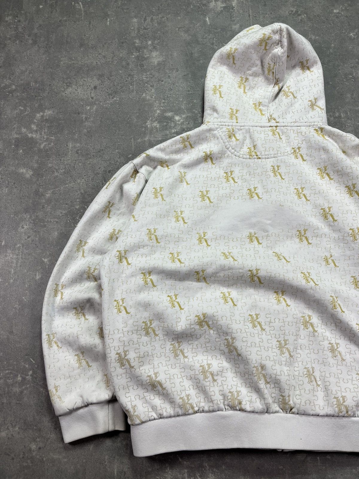 Karl Kani 2000s Karl Kani AOP Multilogo Embroidered Baggy Zip Hoodie L Size US L / EU 52-54 / 3 - 11 Thumbnail