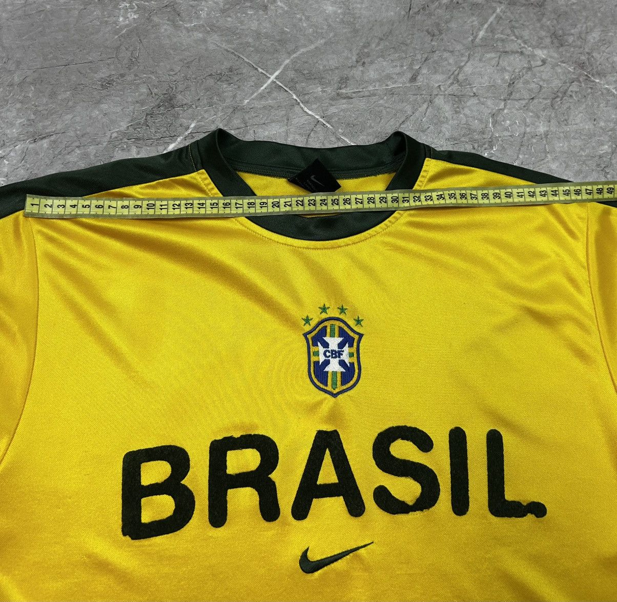 Nike Y2K Blokecore Nike Brasil 2000s Football Home Shirt S Hype Size US S / EU 44-46 / 1 - 24 Thumbnail