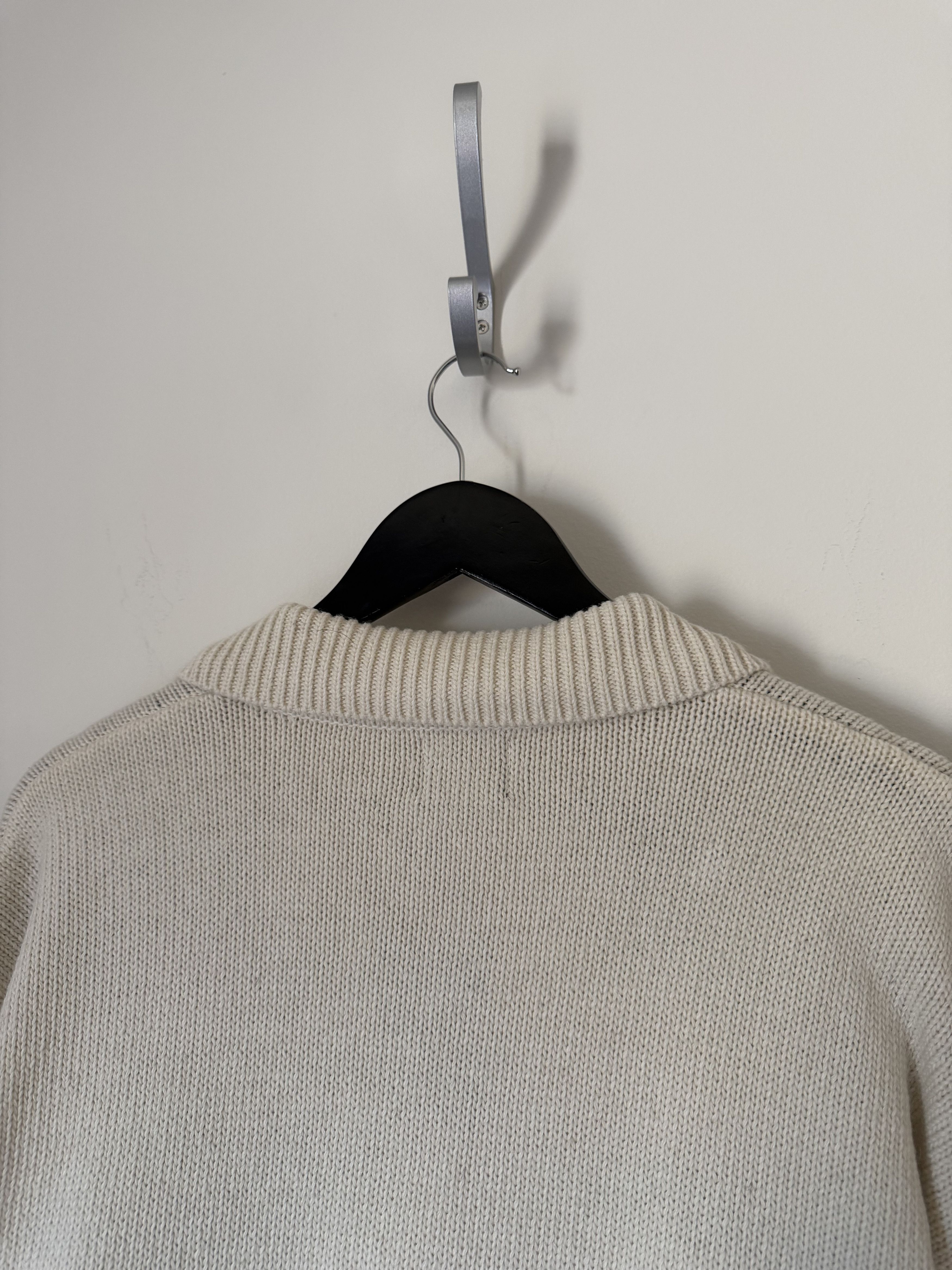 Patta Patta Perfect Day Knit Cardigan in White Size US XL / EU 56 / 4 - 5 Thumbnail