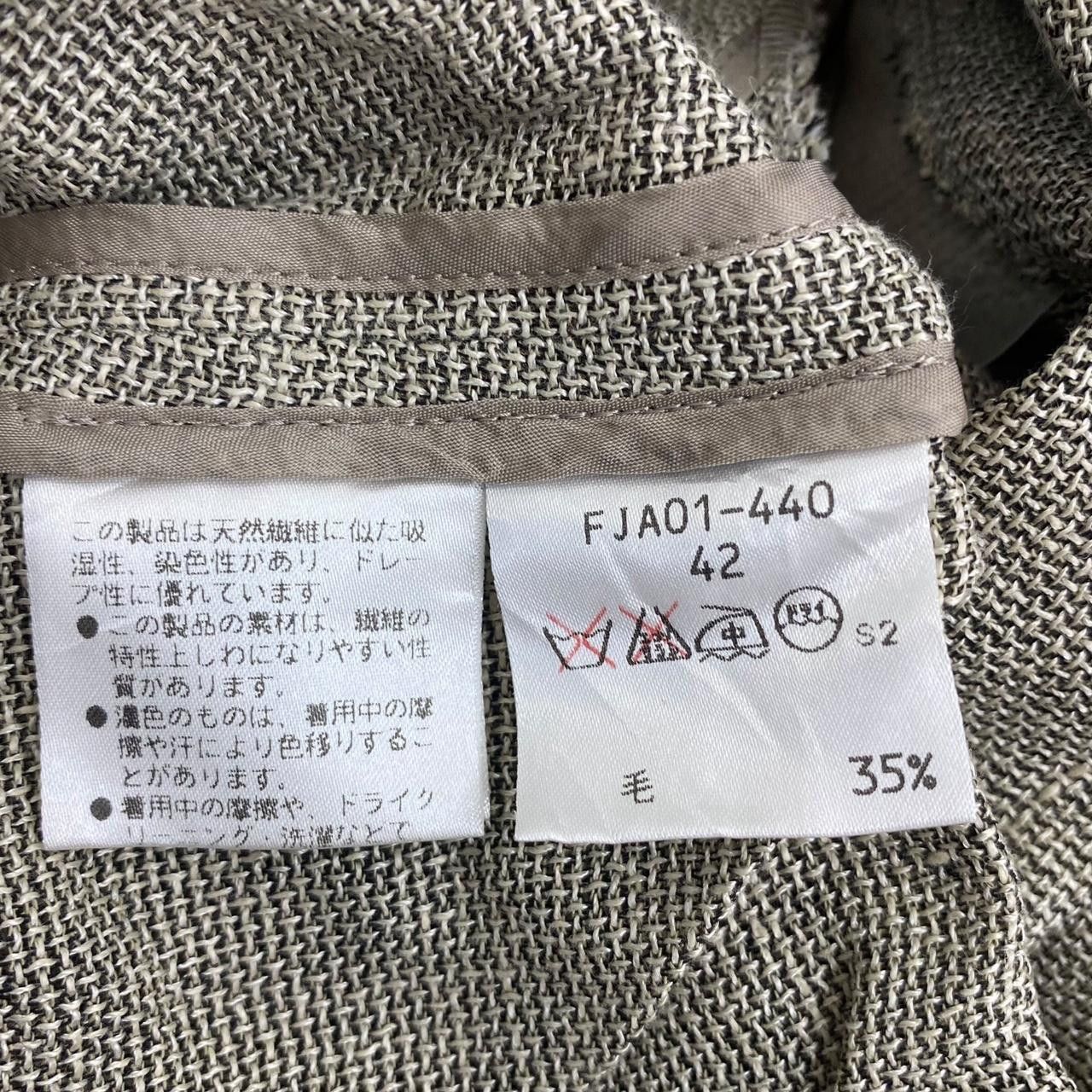 Burberry Vintage 90’ BURBERRY LONDON Herringbone 2 Button Blazer Coat Size 40R - 5 Thumbnail