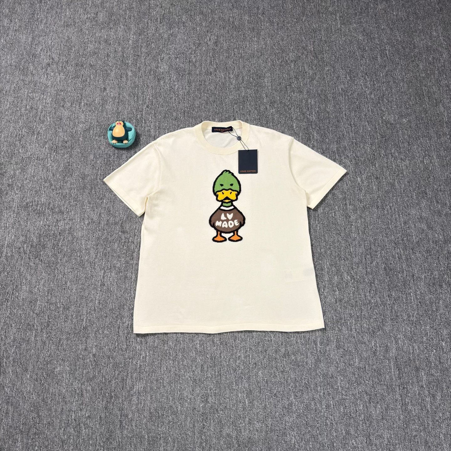 Nigo LV Nigo Duck Pattern Knit Short Sleeve Size US M / EU 48-50 / 2 - 1 Thumbnail