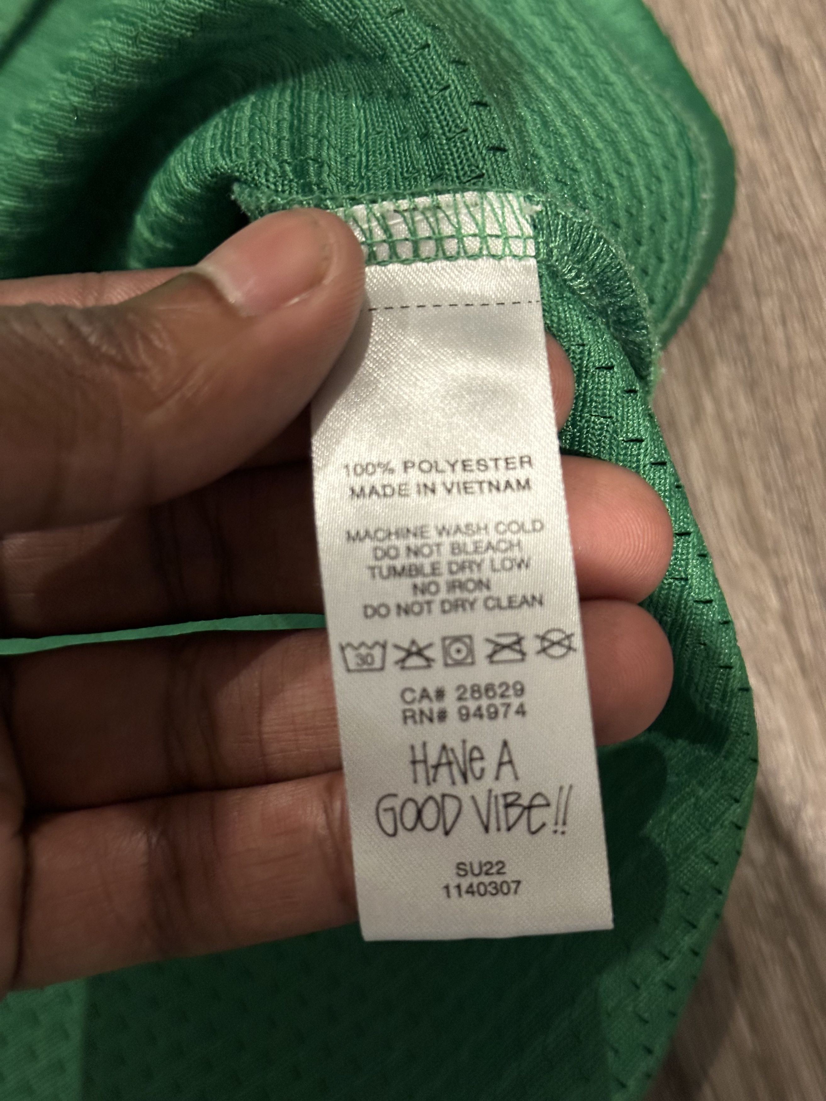 Stussy Stussy Mesh Football Jersey 'Green' Size US M / EU 48-50 / 2 - 4 Thumbnail